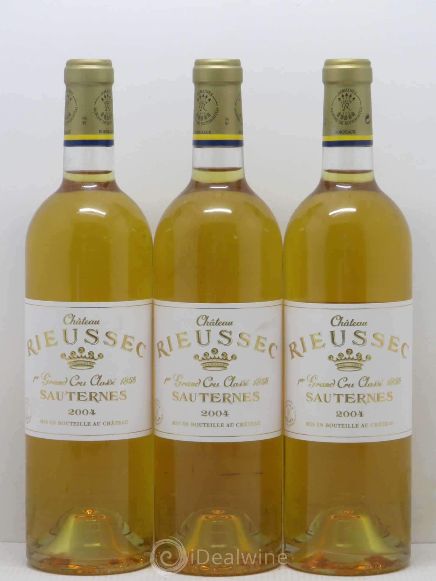 Château Rieussec 1er Grand Cru Classé 2004 - Lotto di 6 bottiglie - 2