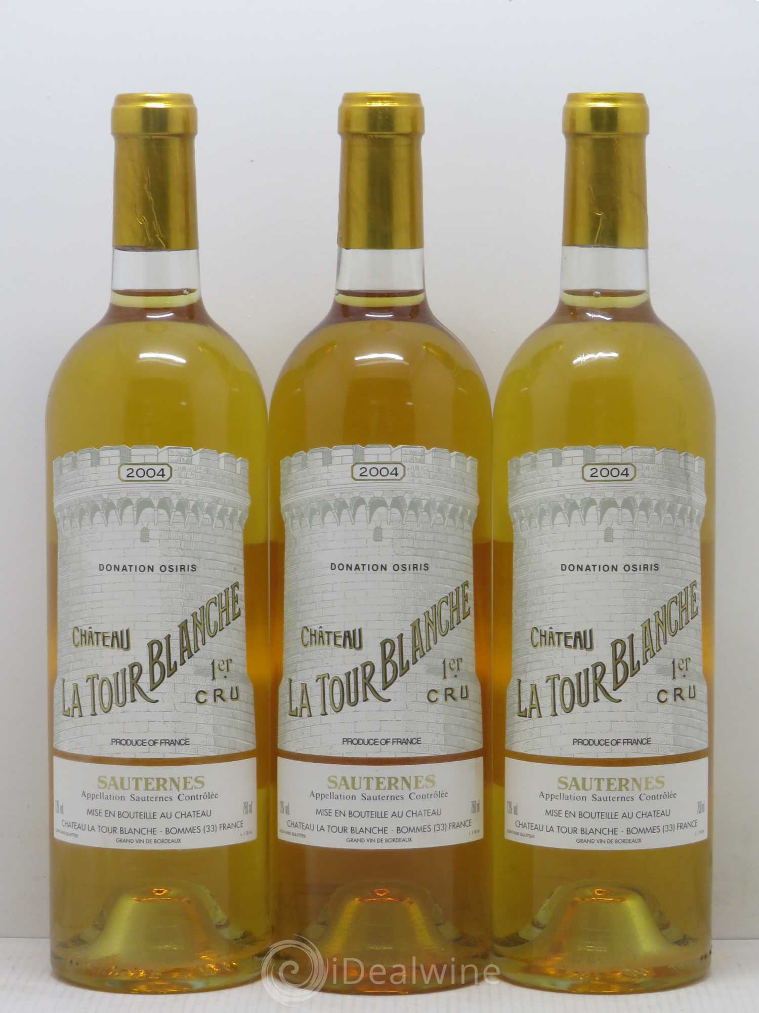 Château la Tour Blanche 1er Grand Cru Classé 2004 - Lotto di 6 bottiglie - 2