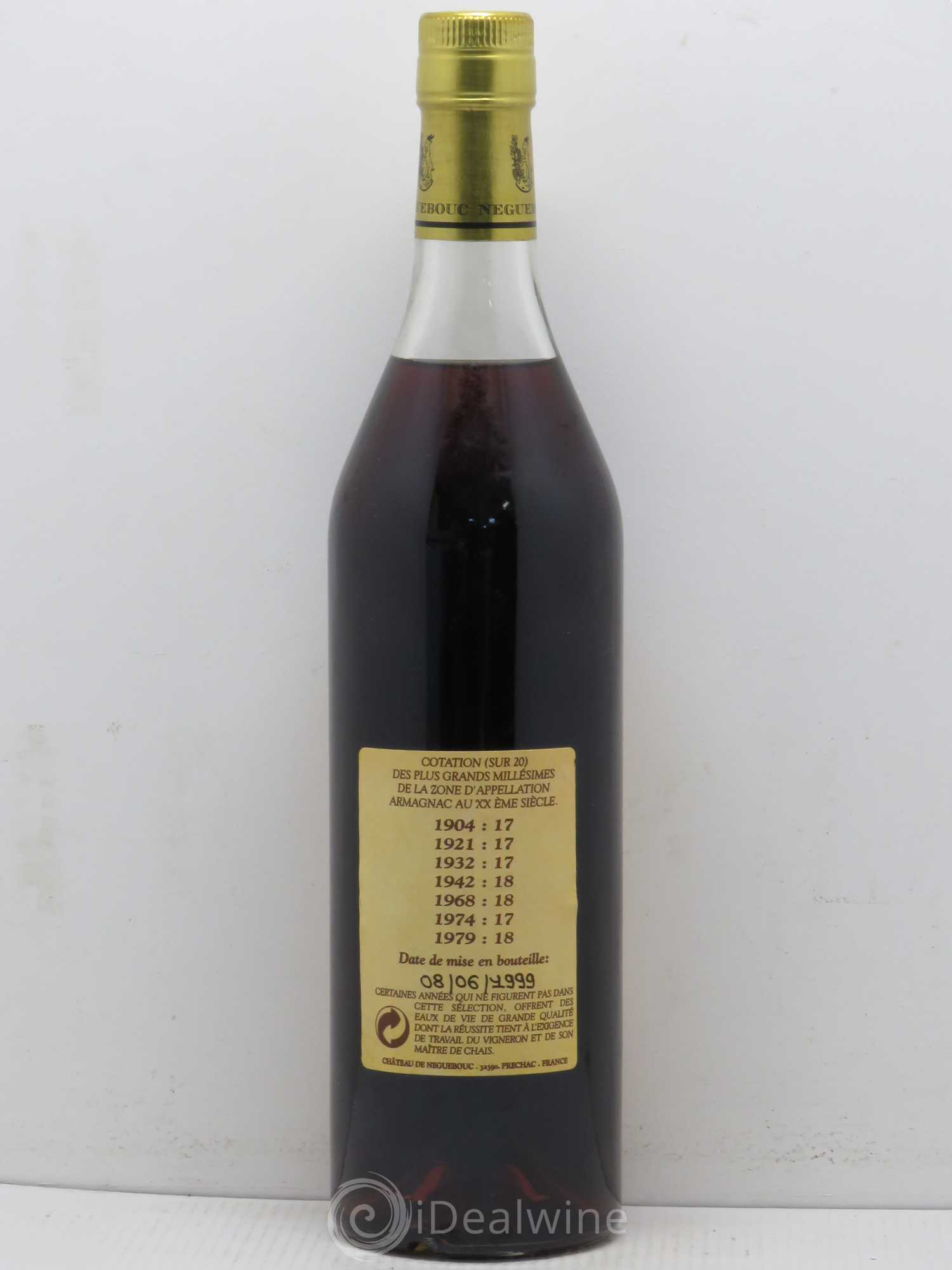 Armagnac 1942 - Posten von 1 Flasche - 1
