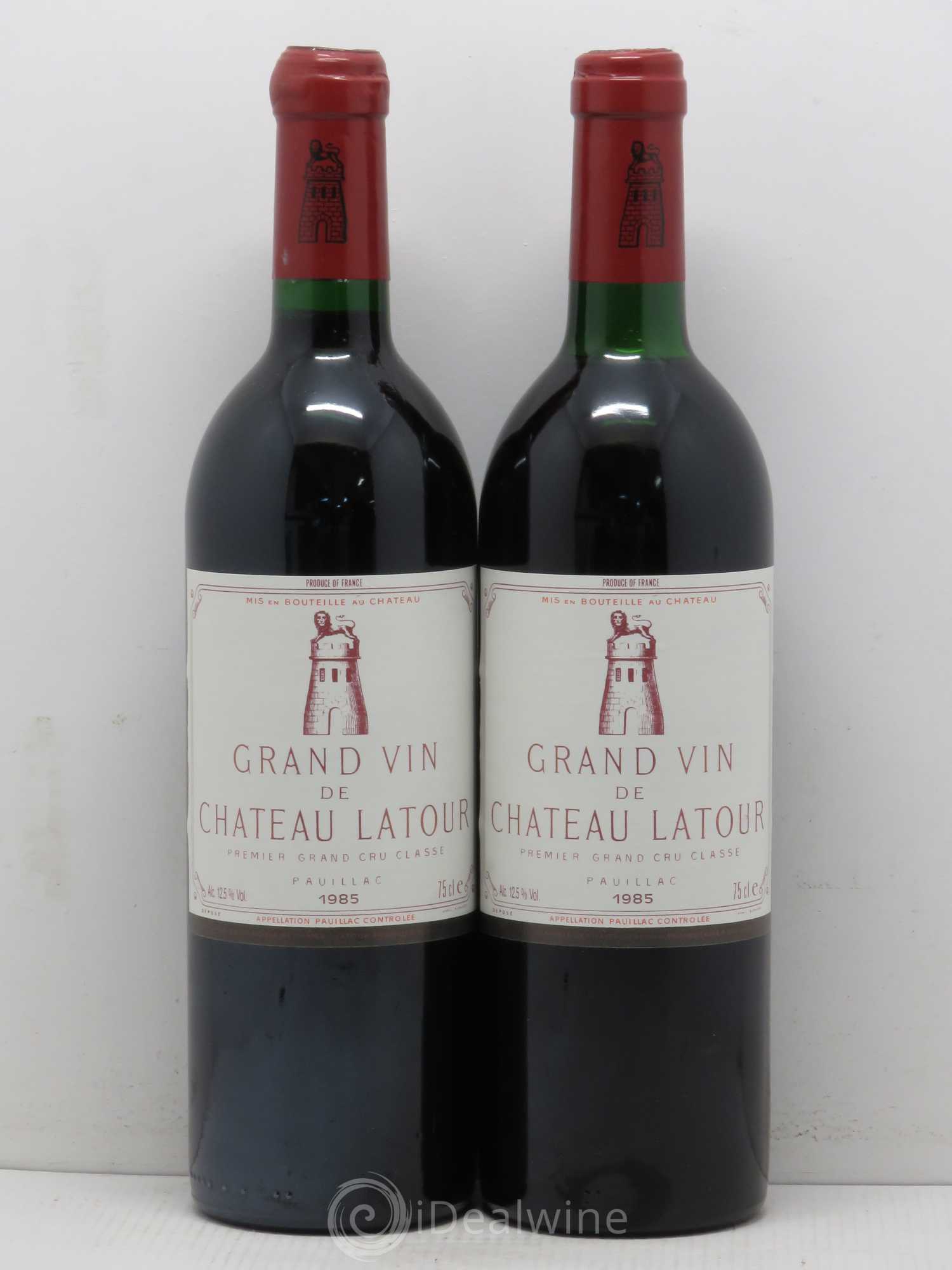 Château Latour 1er Grand Cru Classé 1985 - Lot de 5 bouteilles - 2
