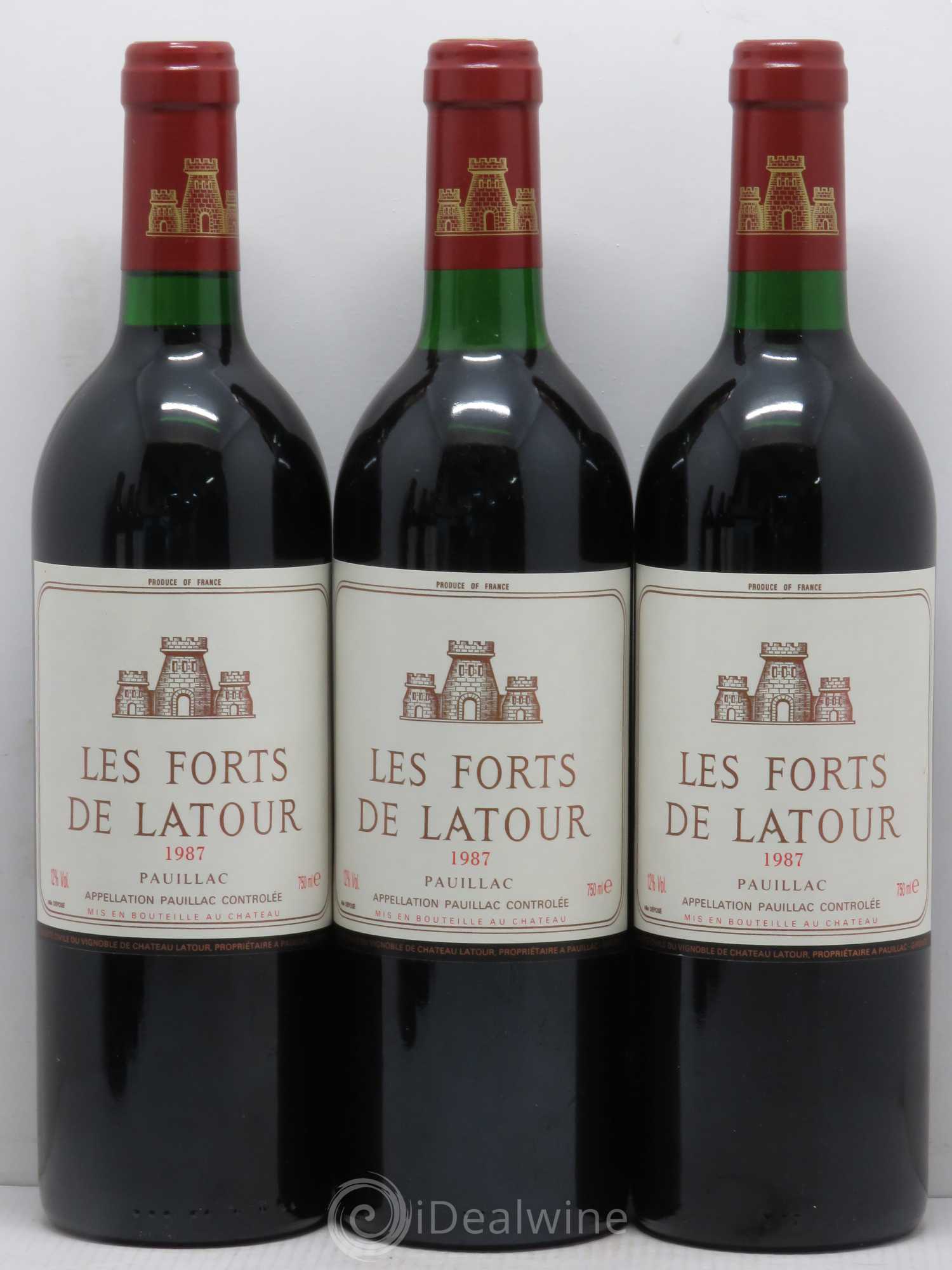 Les Forts de Latour Second Vin 1987 - Lot de 6 bouteilles - 1