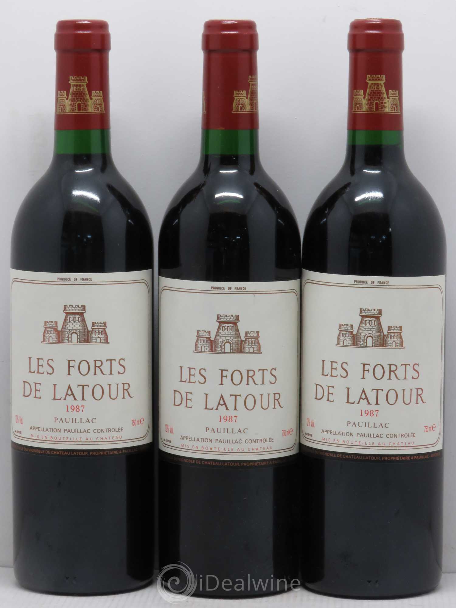 Les Forts de Latour Second Vin 1987 - Lot de 6 bouteilles - 2