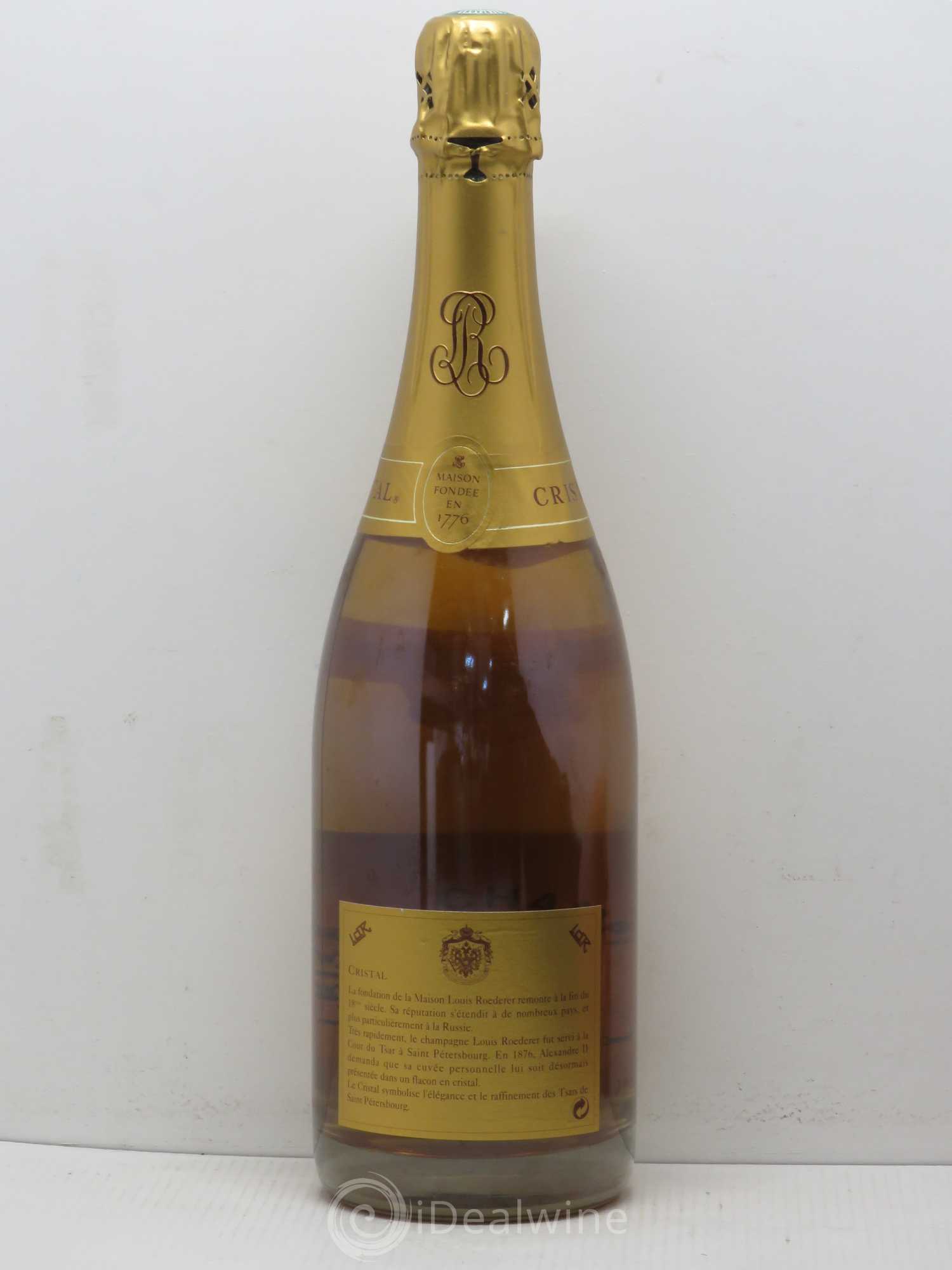 Cristal Louis Roederer 1989 - Lot de 1 bouteille - 1