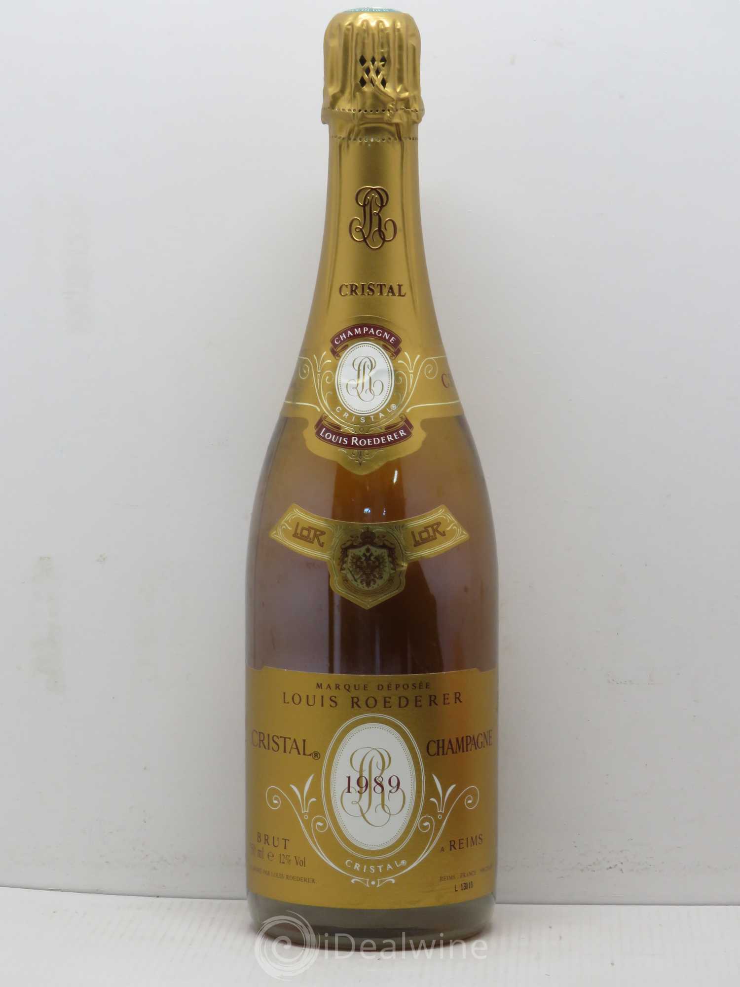 Cristal Louis Roederer 1989 - Lot de 1 bouteille - 0