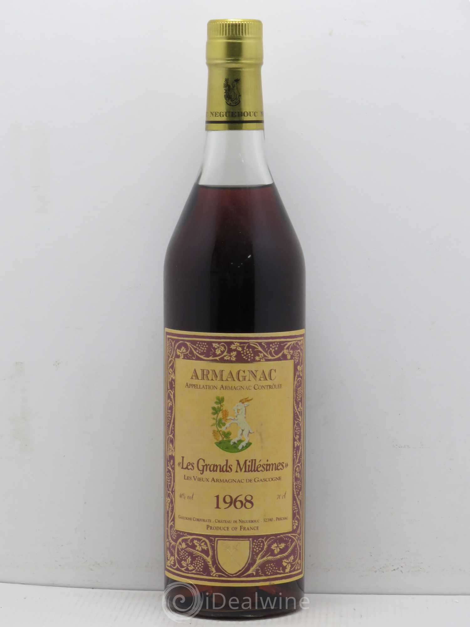 Armagnac 1968 - Posten von 1 Flasche - 0