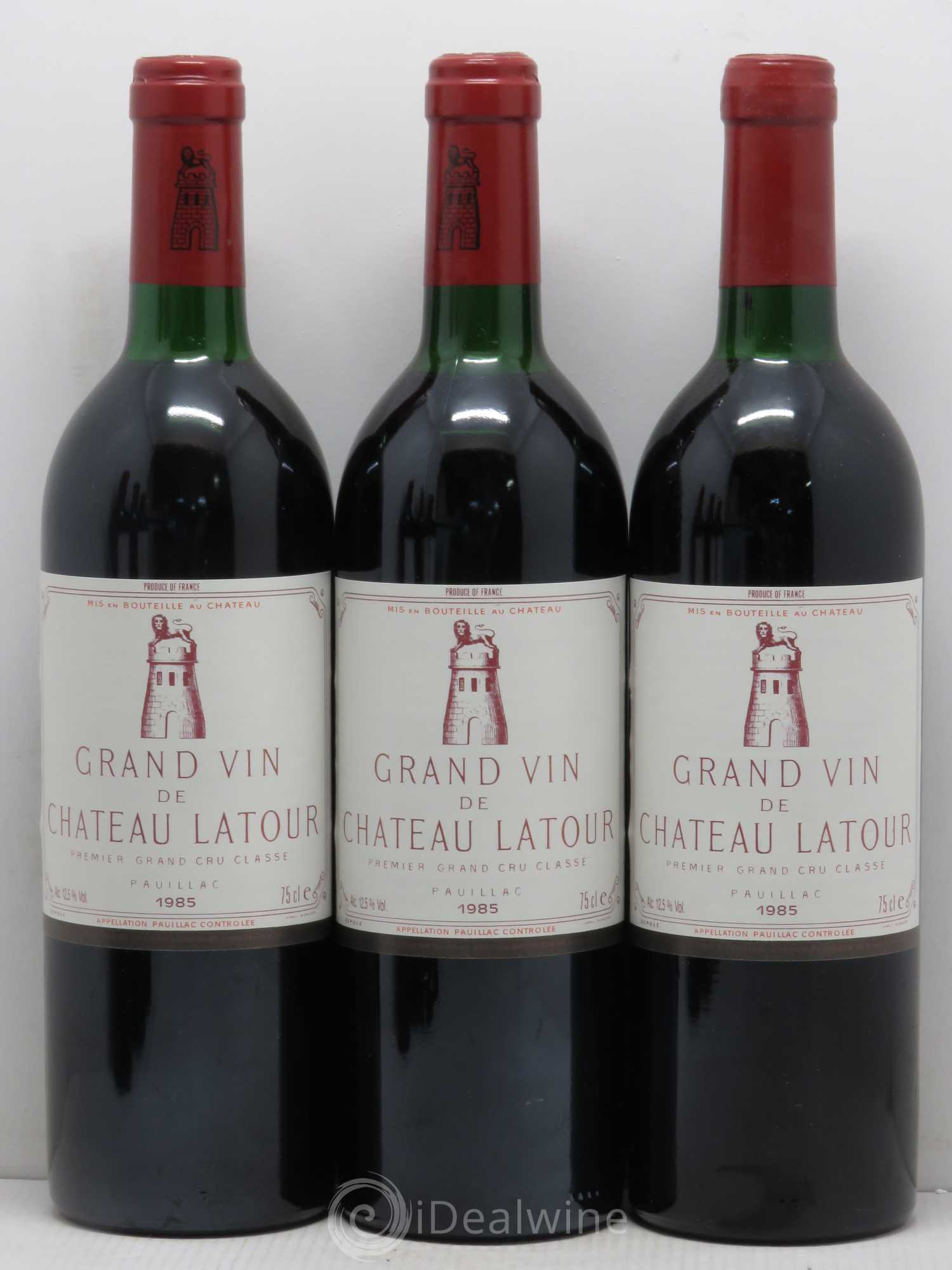 Château Latour 1er Grand Cru Classé 1985 - Lot de 6 bouteilles - 1