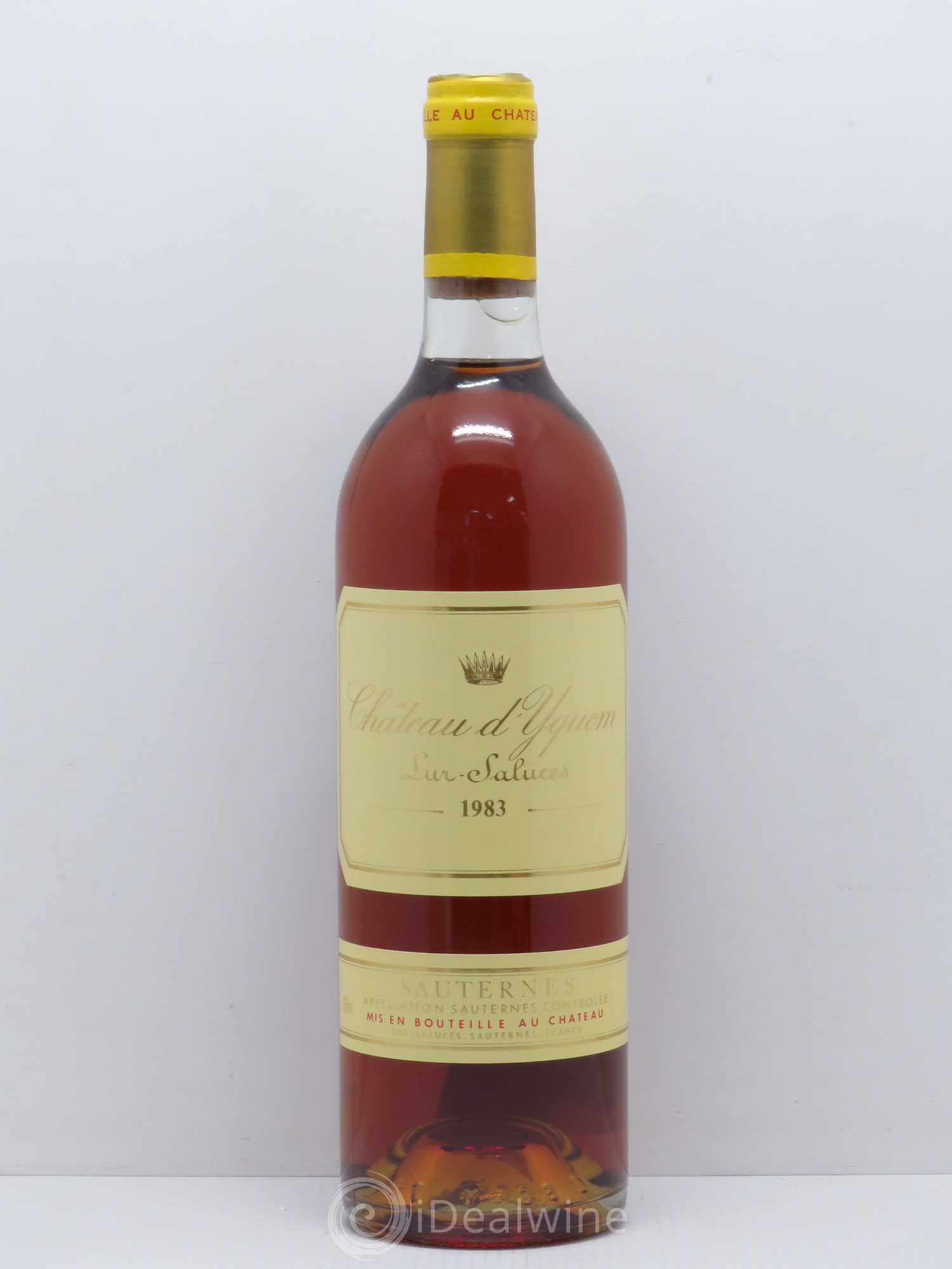 Château d' Yquem 1er Cru Classé Supérieur 1983 - Lotto di 1 bottiglia - 0