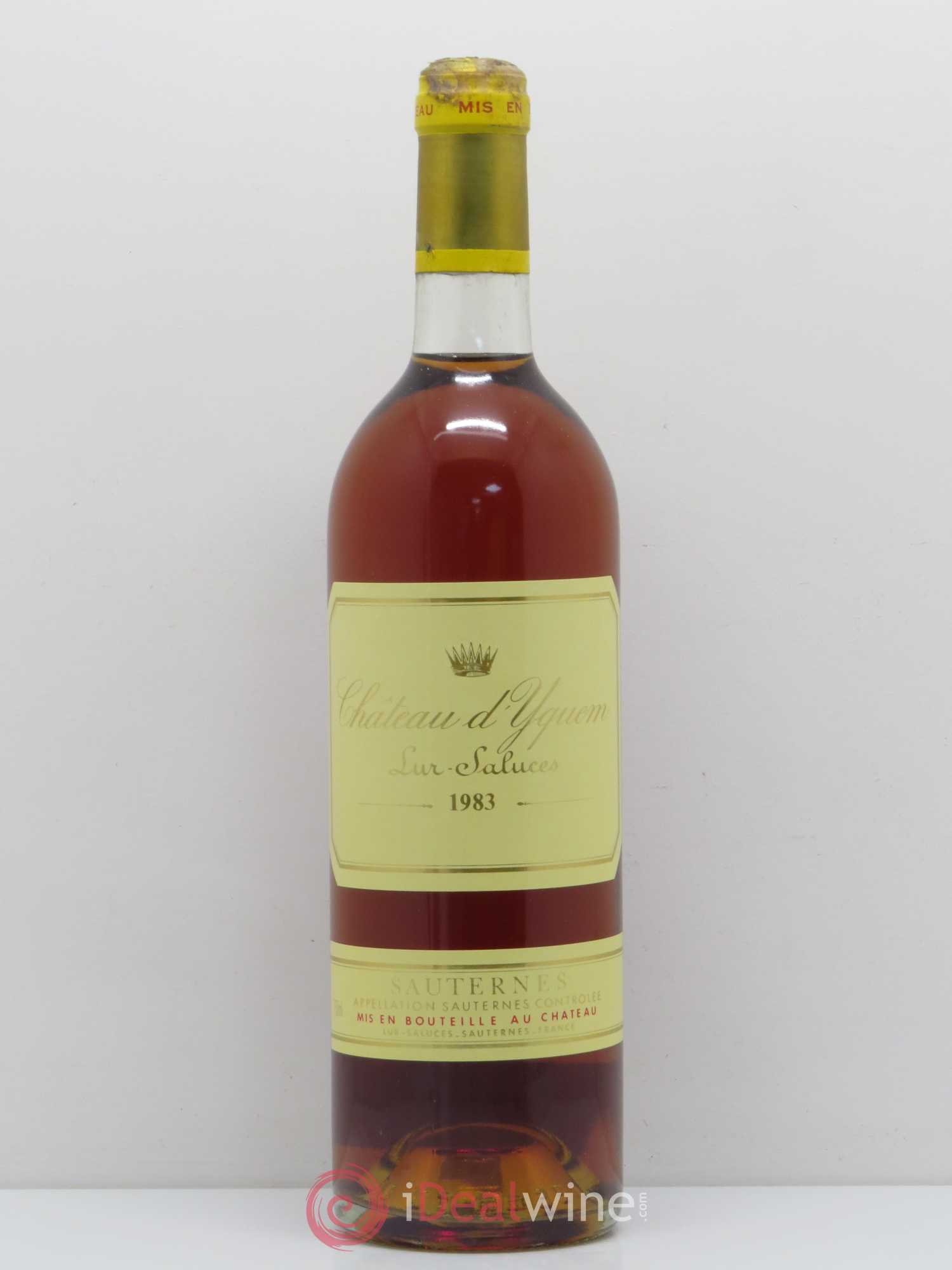 Château d' Yquem 1er Cru Classé Supérieur 1983 - Lotto di 1 bottiglia - 0