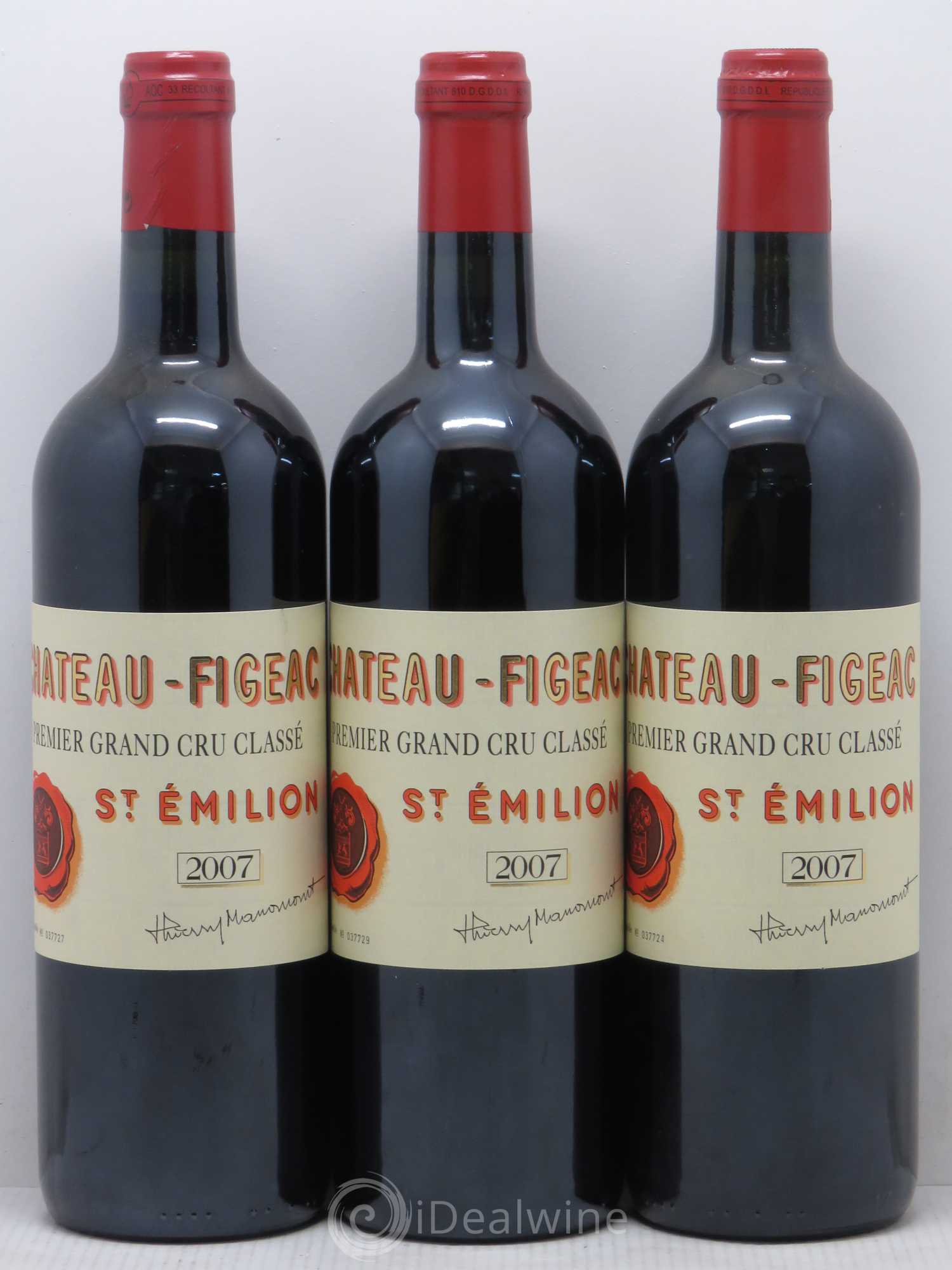 Château Figeac 1er Grand Cru Classé A 2007 - Lot de 6 bouteilles - 2