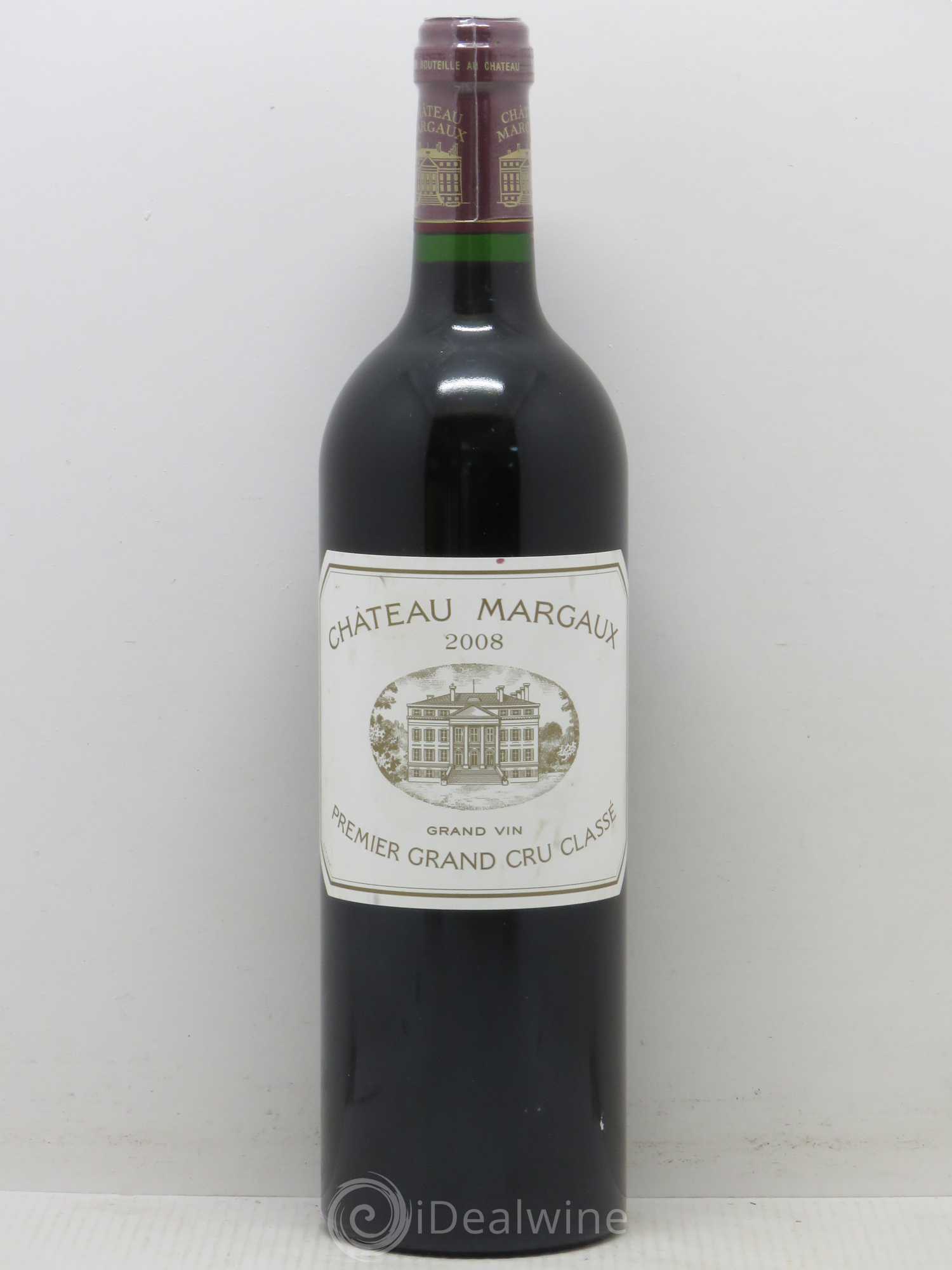 Château Margaux 1er Grand Cru Classé 2008 - Lot de 1 bouteille - 0