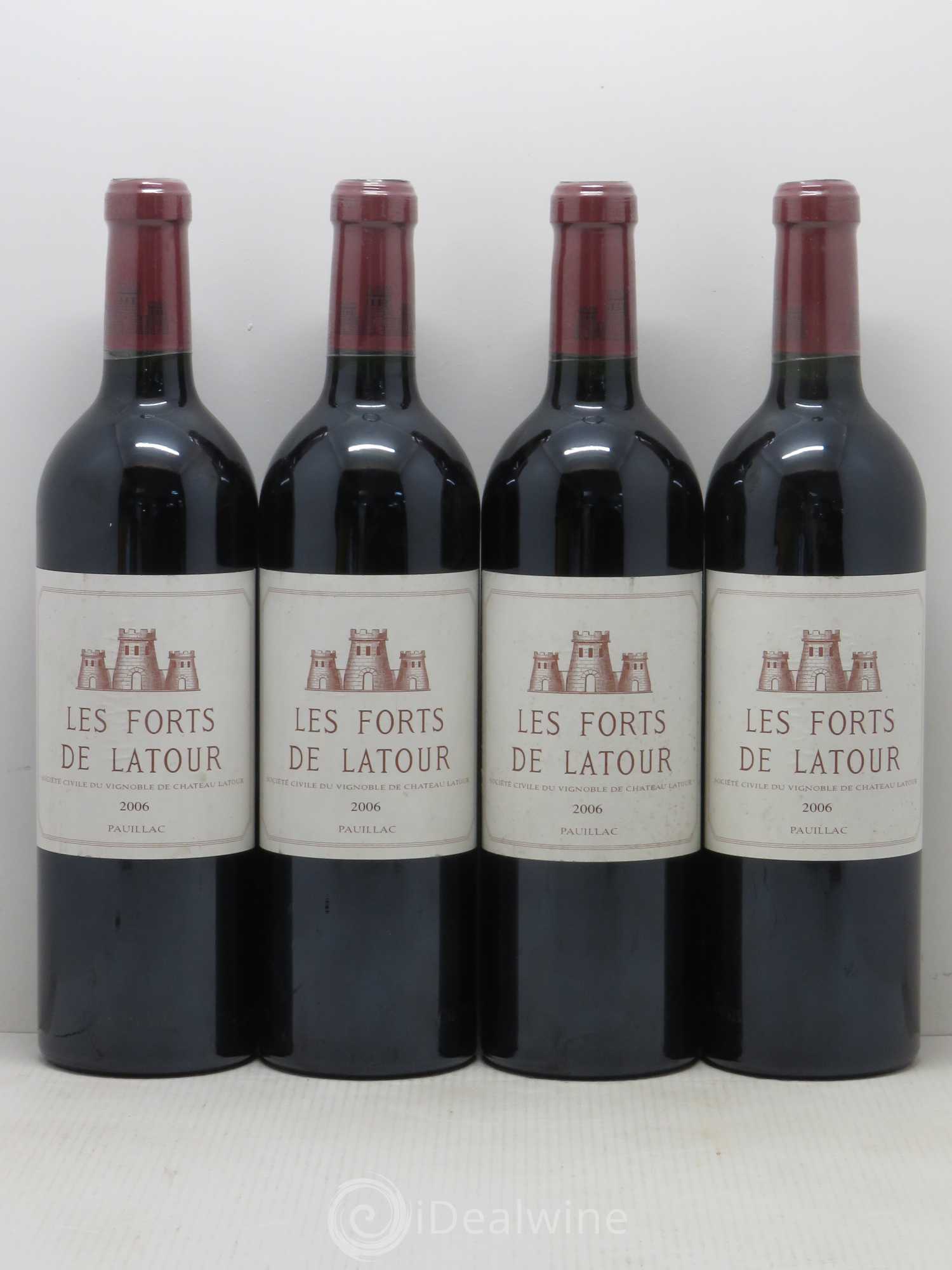Les Forts de Latour Second Vin 2006 - Lot de 4 bouteilles - 0