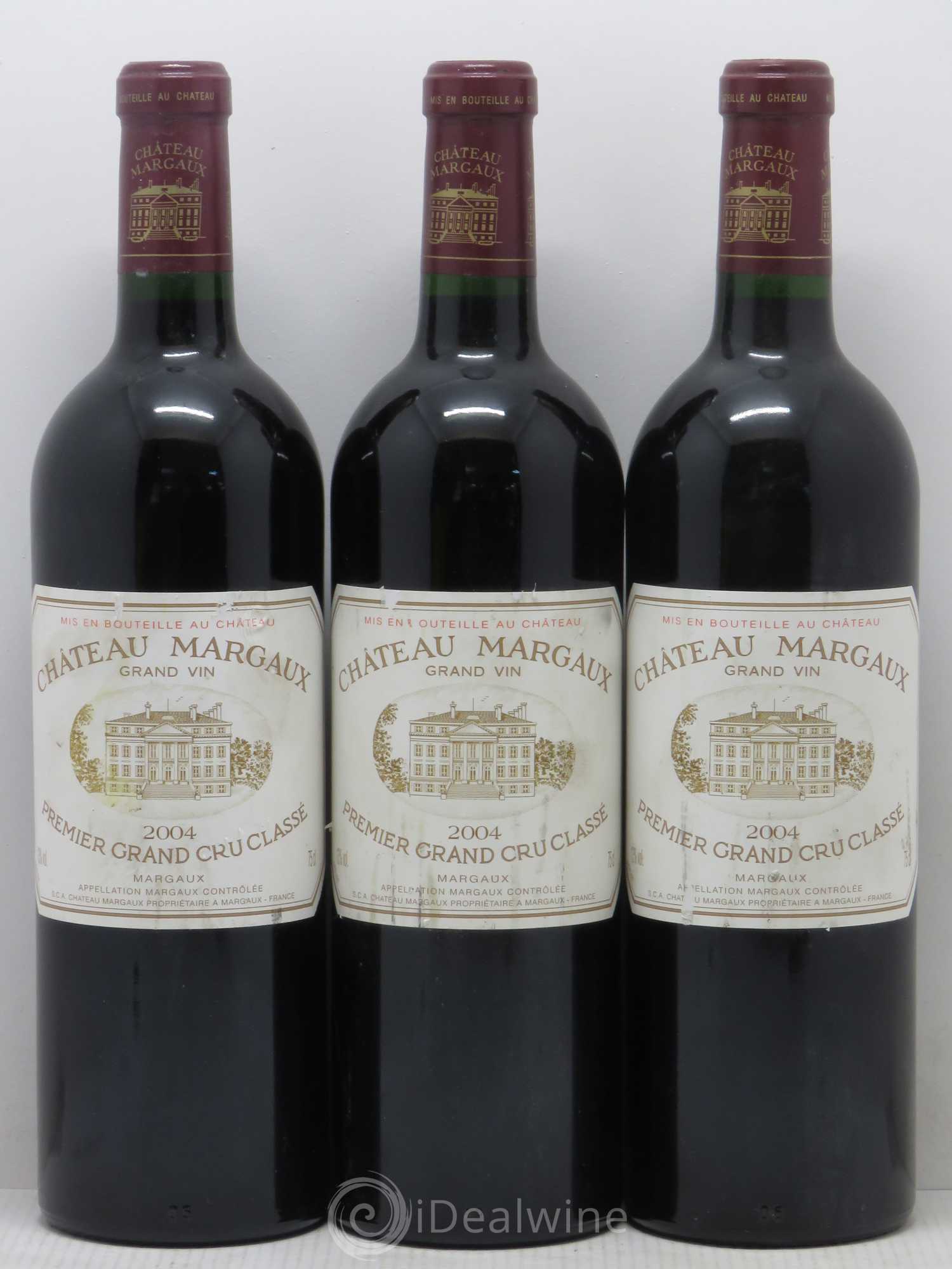 Château Margaux 1er Grand Cru Classé 2004 - Lot de 6 bouteilles - 2