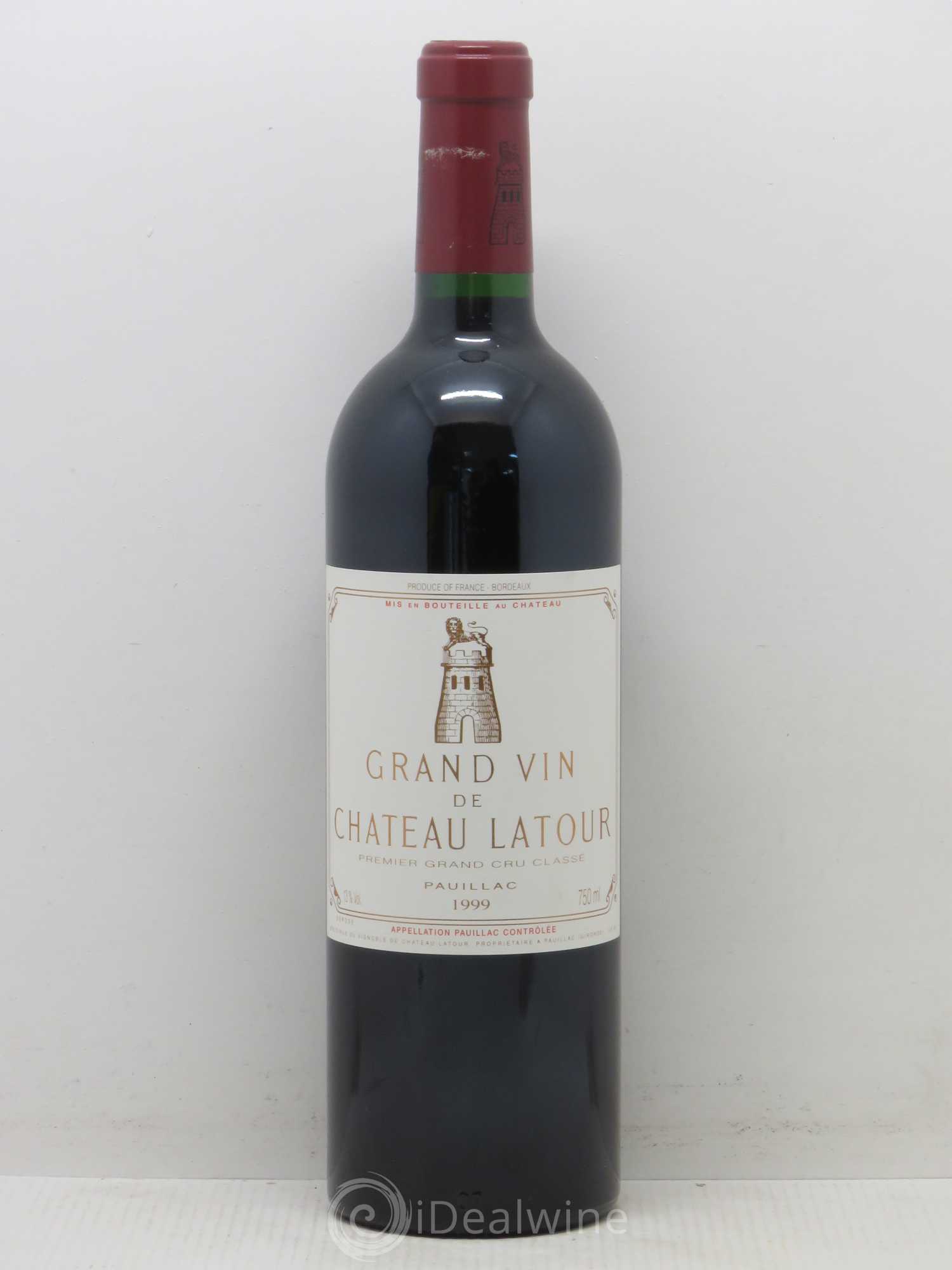 Château Latour 1er Grand Cru Classé 1999 - Lot de 1 bouteille - 0
