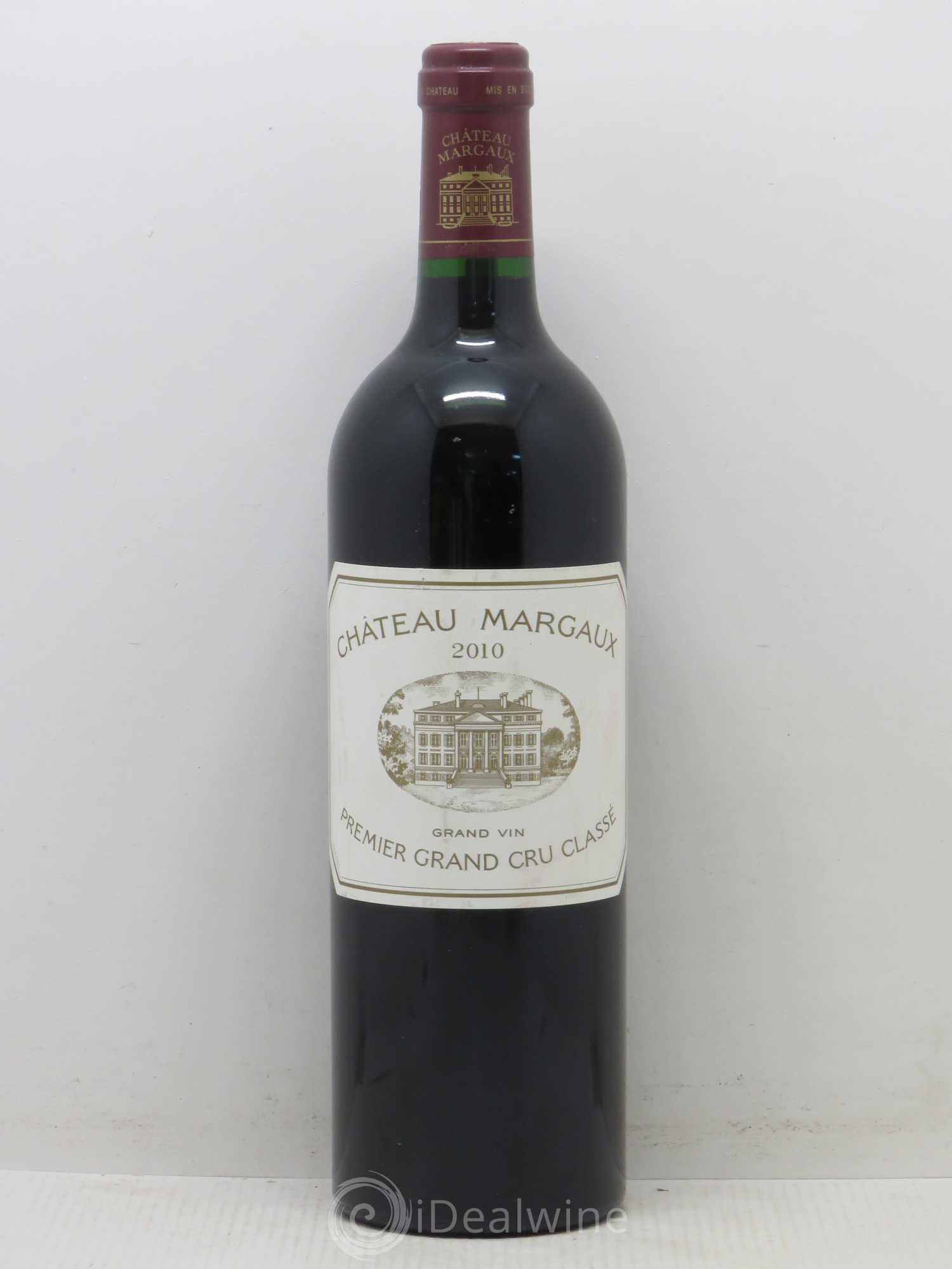 Château Margaux 1er Grand Cru Classé 2010 - Lot de 1 bouteille - 0
