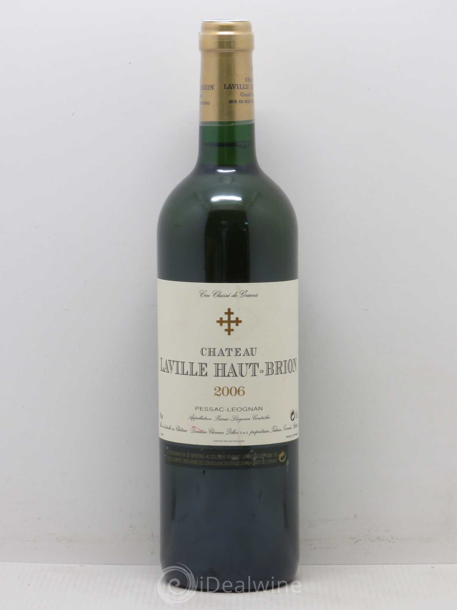 Château Laville Haut-Brion Cru Classé de Graves 2006 - Lot de 1 bouteille - 0