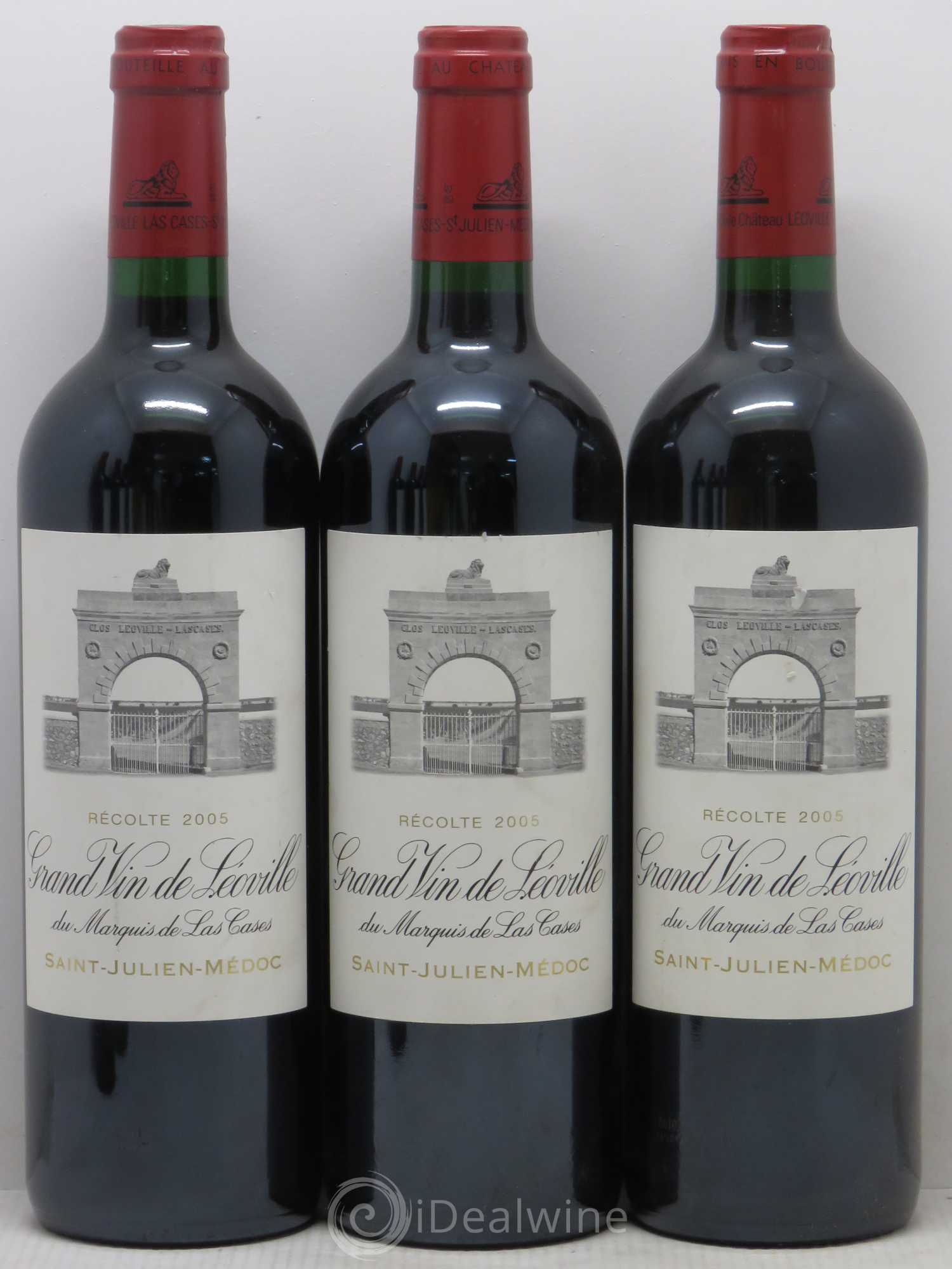 Château Léoville Las Cases 2ème Grand Cru Classé 2005 - Lotto di 6 bottiglie - 1