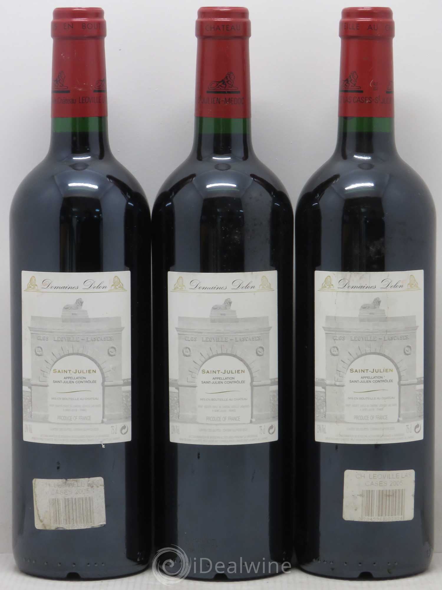 Château Léoville Las Cases 2ème Grand Cru Classé 2005 - Lotto di 6 bottiglie - 4