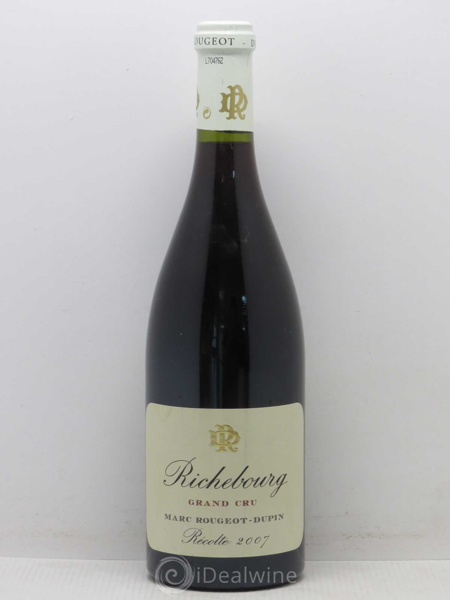 Richebourg Grand Cru Rougeot Dupin 2007 - Posten von 1 Flasche - 0