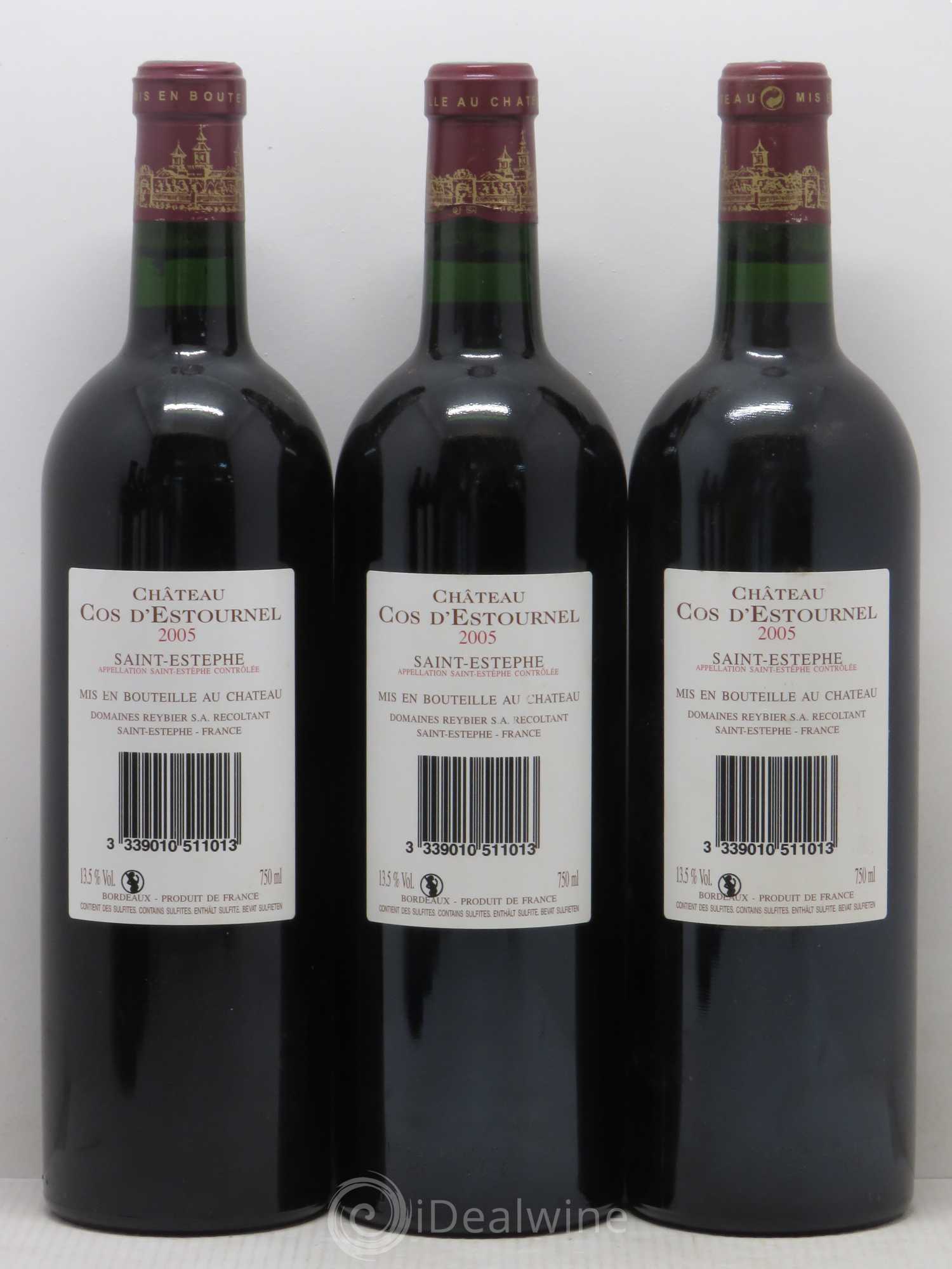 Cos d'Estournel 2ème Grand Cru Classé 2005 - Lot de 6 bouteilles - 2