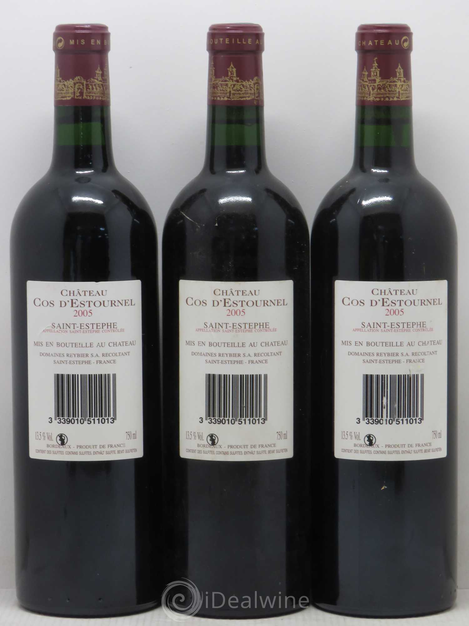 Cos d'Estournel 2ème Grand Cru Classé 2005 - Lot de 6 bouteilles - 4