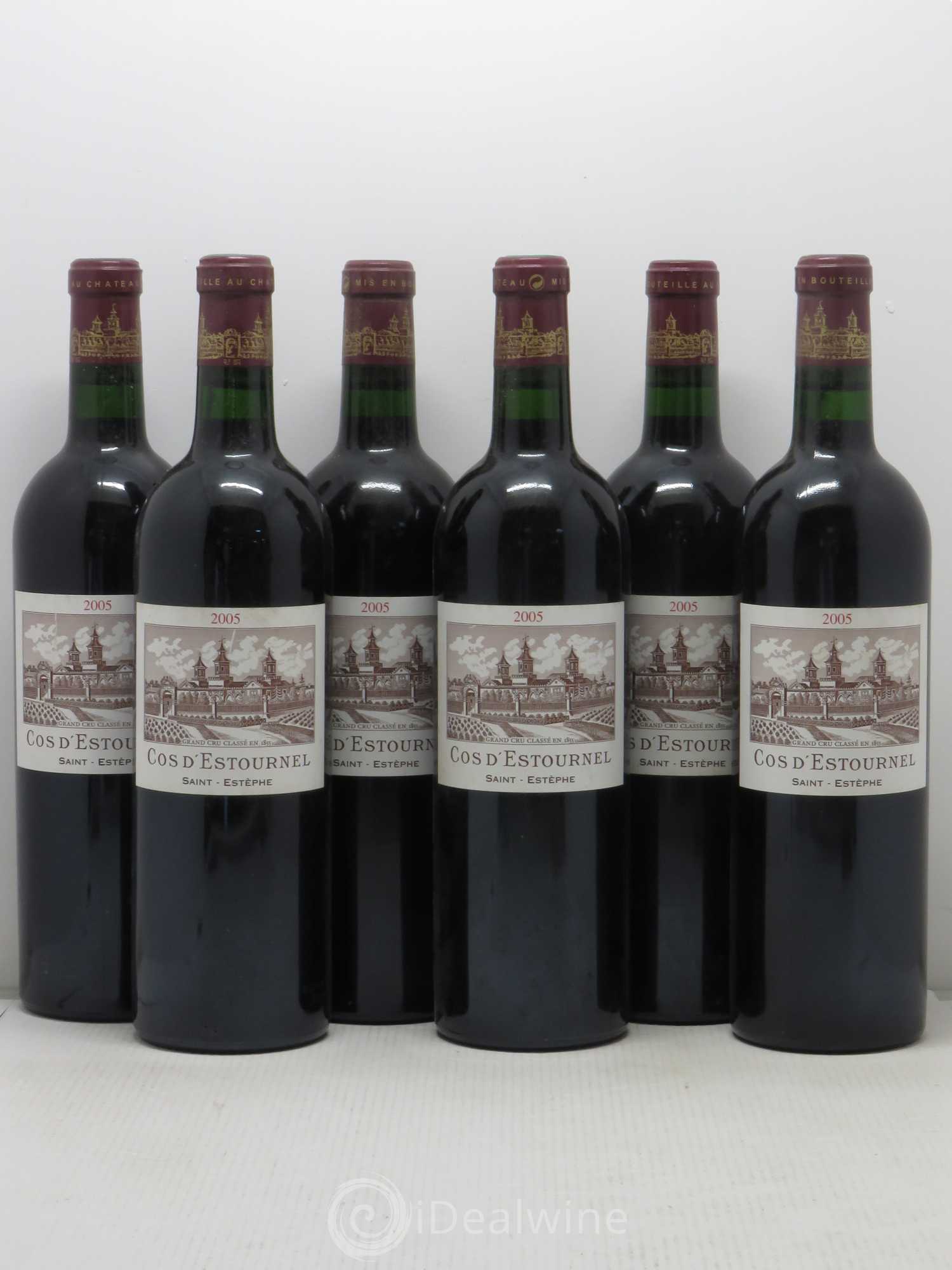 Cos d'Estournel 2ème Grand Cru Classé 2005 - Lot de 6 bouteilles - 0