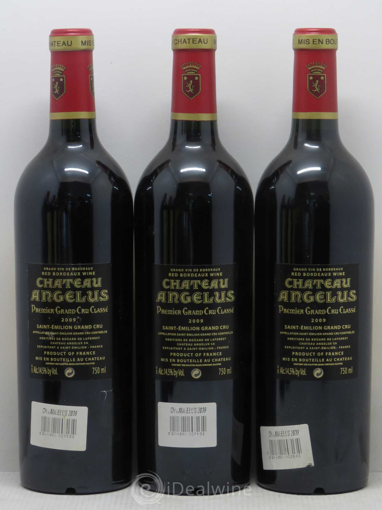 Château Angélus 1er Grand Cru Classé A 2009 - Lot de 6 bouteilles - 2