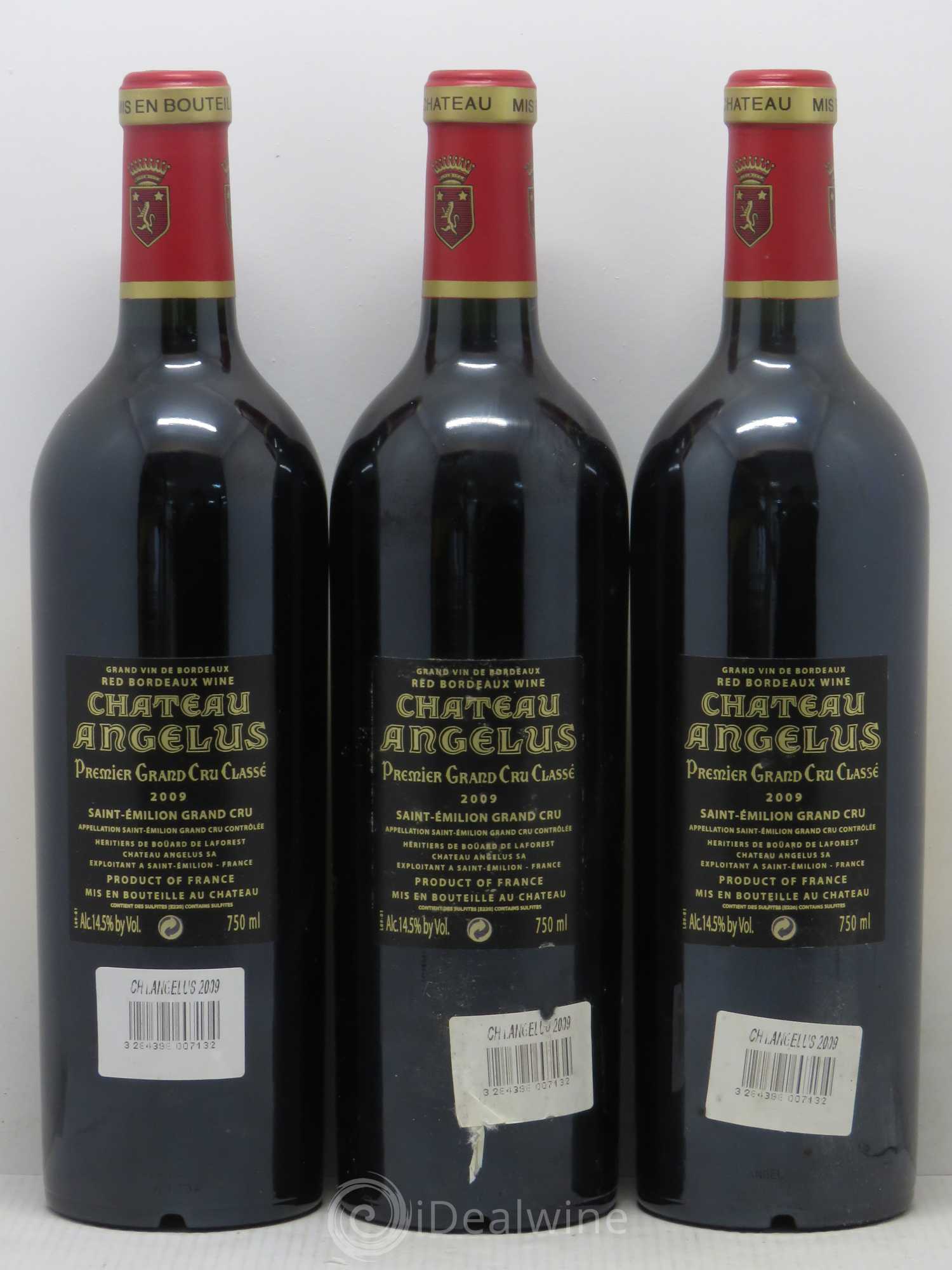 Château Angélus 1er Grand Cru Classé A 2009 - Lot de 6 bouteilles - 4