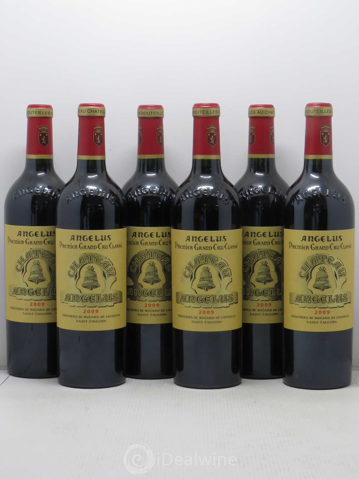 Château Angélus 1er Grand Cru Classé A 2009 - Lot de 6 bouteilles - 0