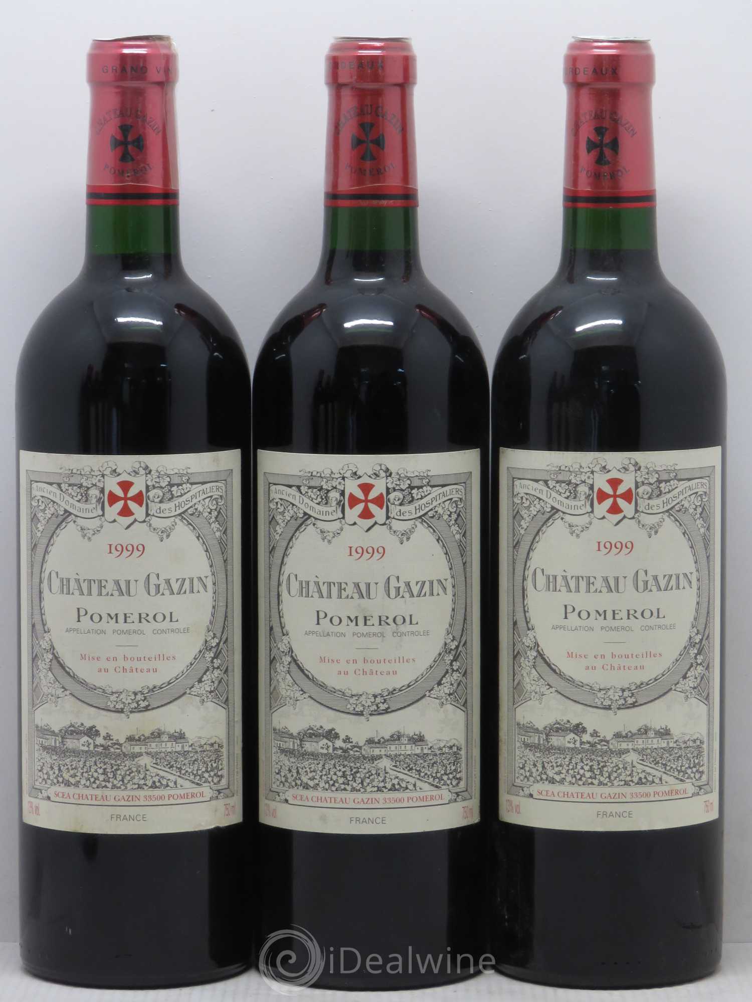 Château Gazin 1999 - Lot de 6 bouteilles - 1