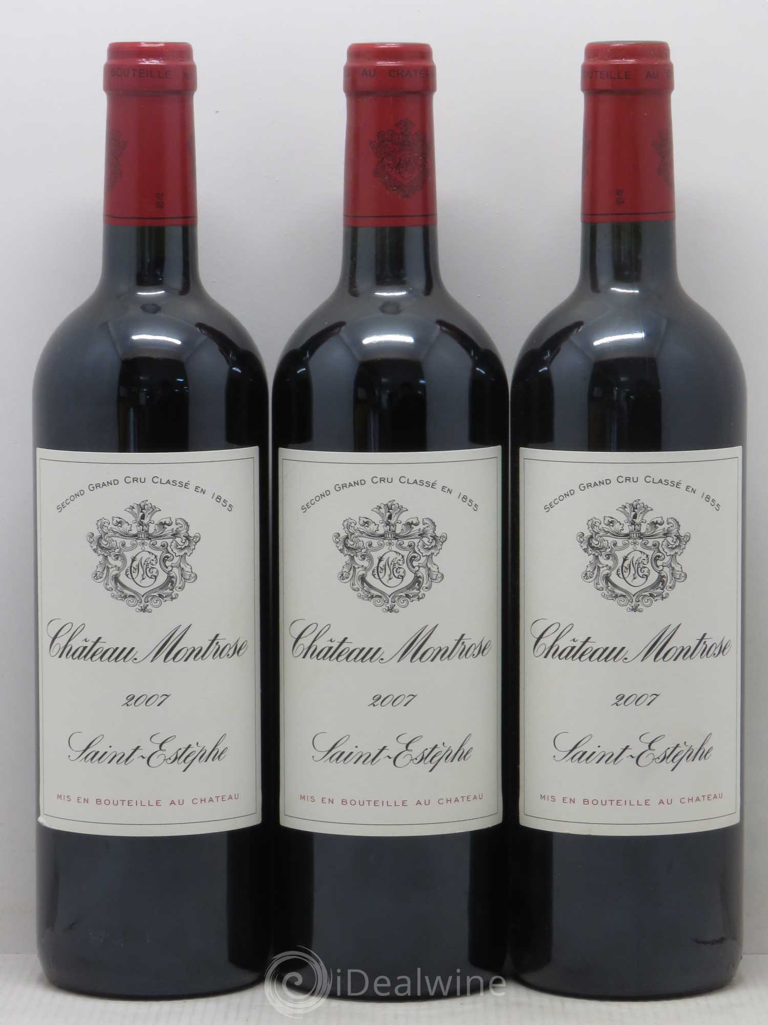 Château Montrose 2ème Grand Cru Classé 2007 - Lot de 6 bouteilles - 1