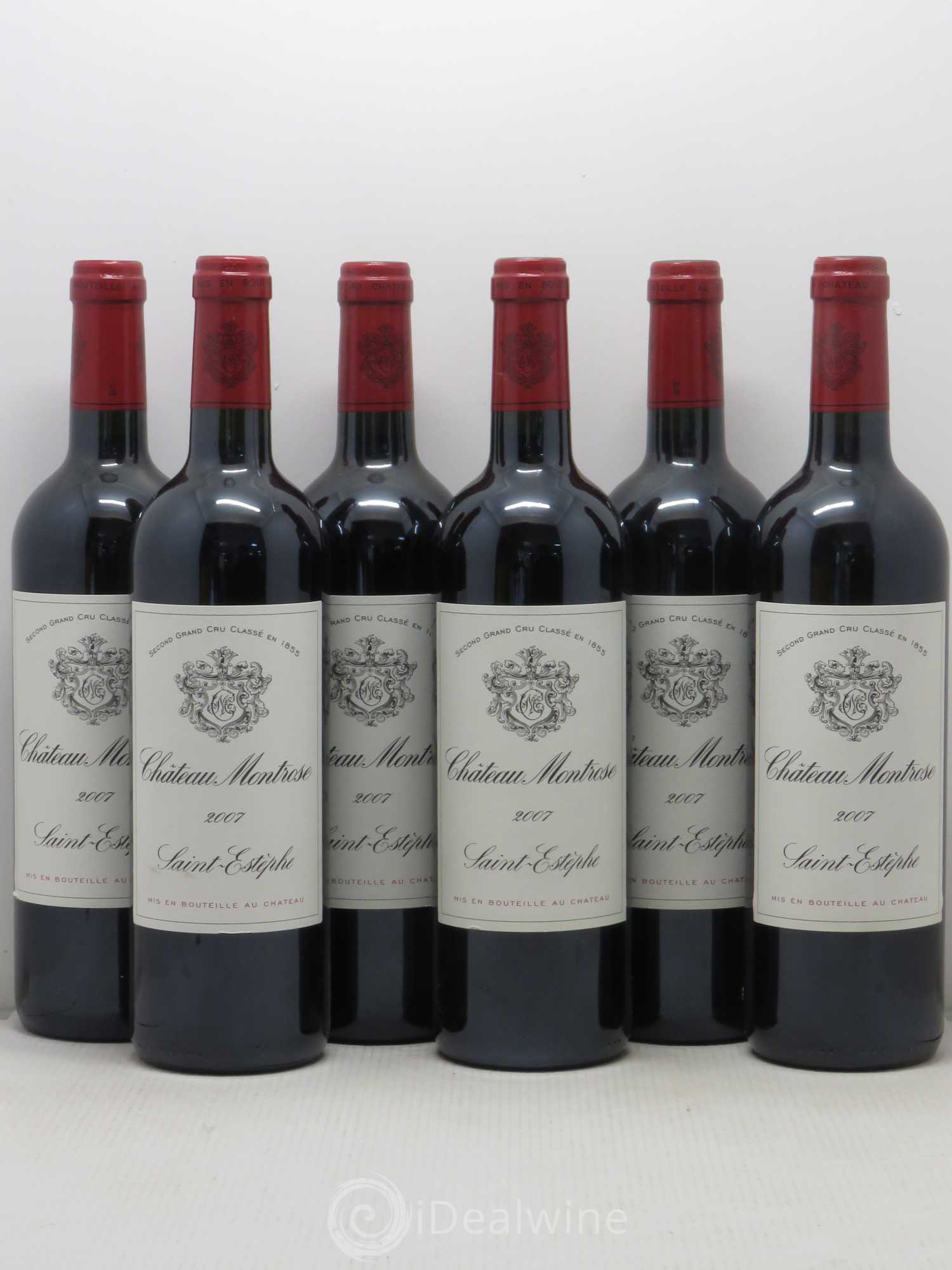Château Montrose 2ème Grand Cru Classé 2007 - Lot de 6 bouteilles - 0