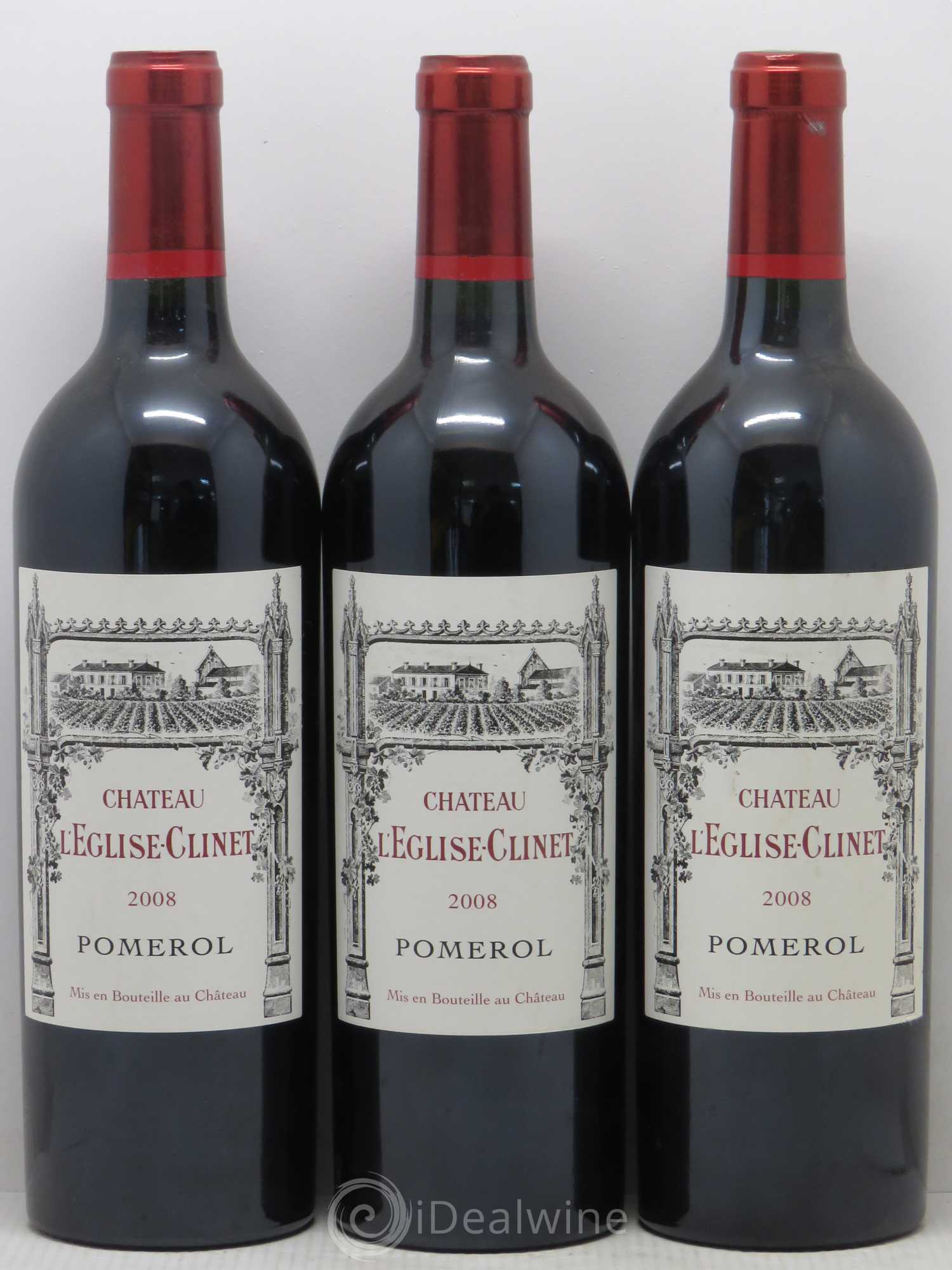 Château l' Église Clinet 2008 - Lot de 6 bouteilles - 3