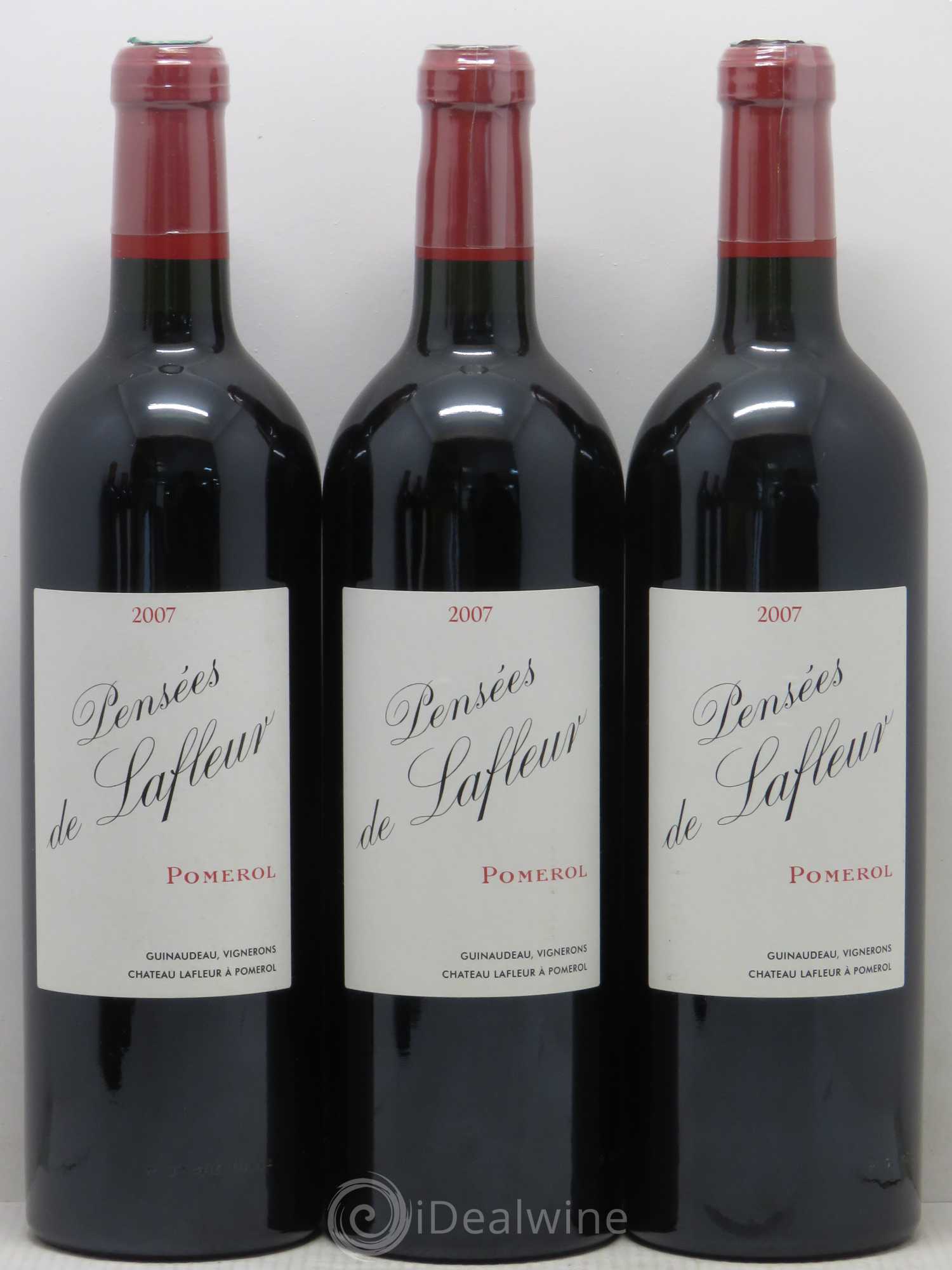 Pensées de Lafleur Second Vin 2007 - Lot de 6 bouteilles - 1
