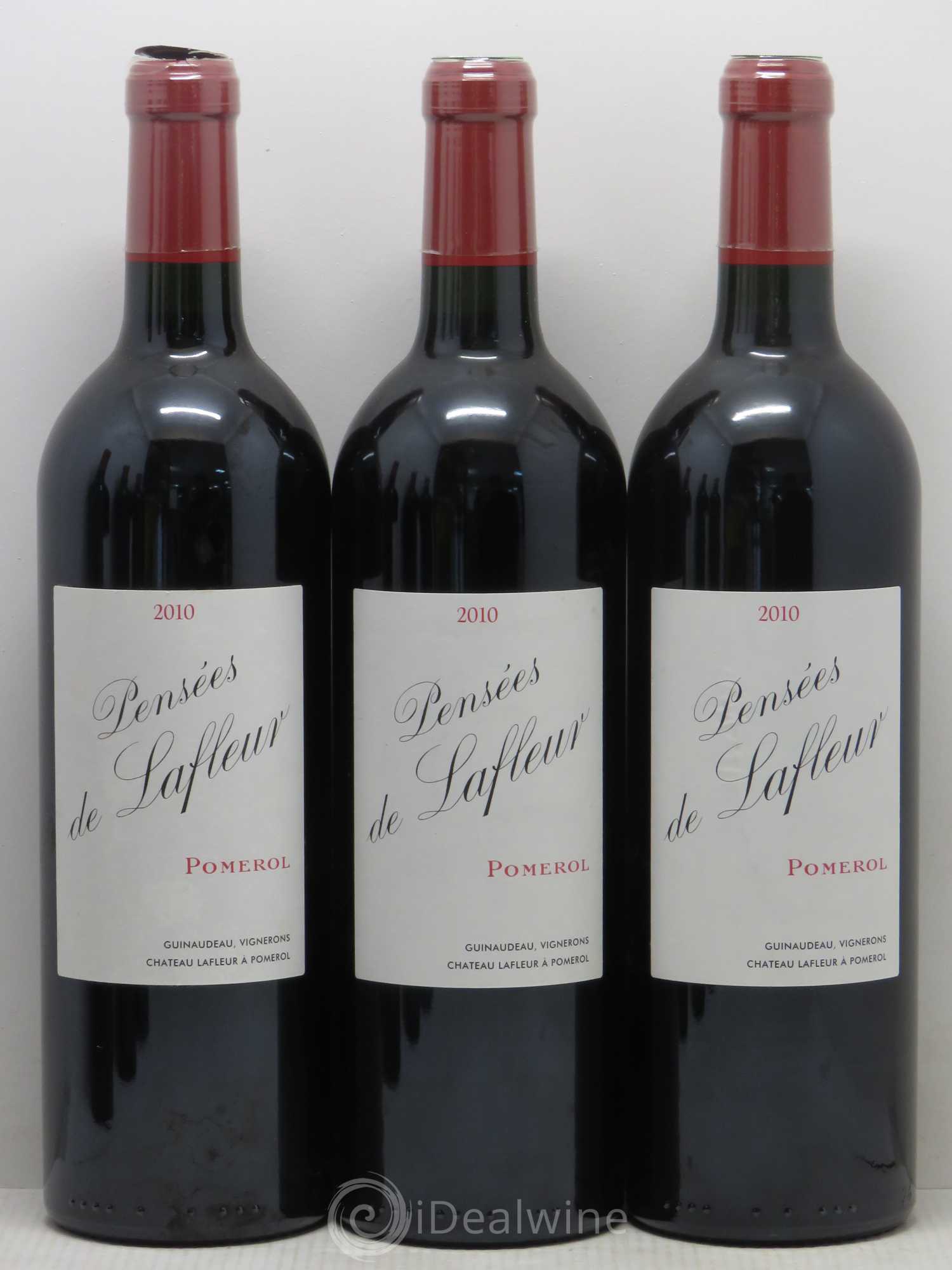 Pensées de Lafleur Second Vin 2010 - Lot de 6 bouteilles - 1
