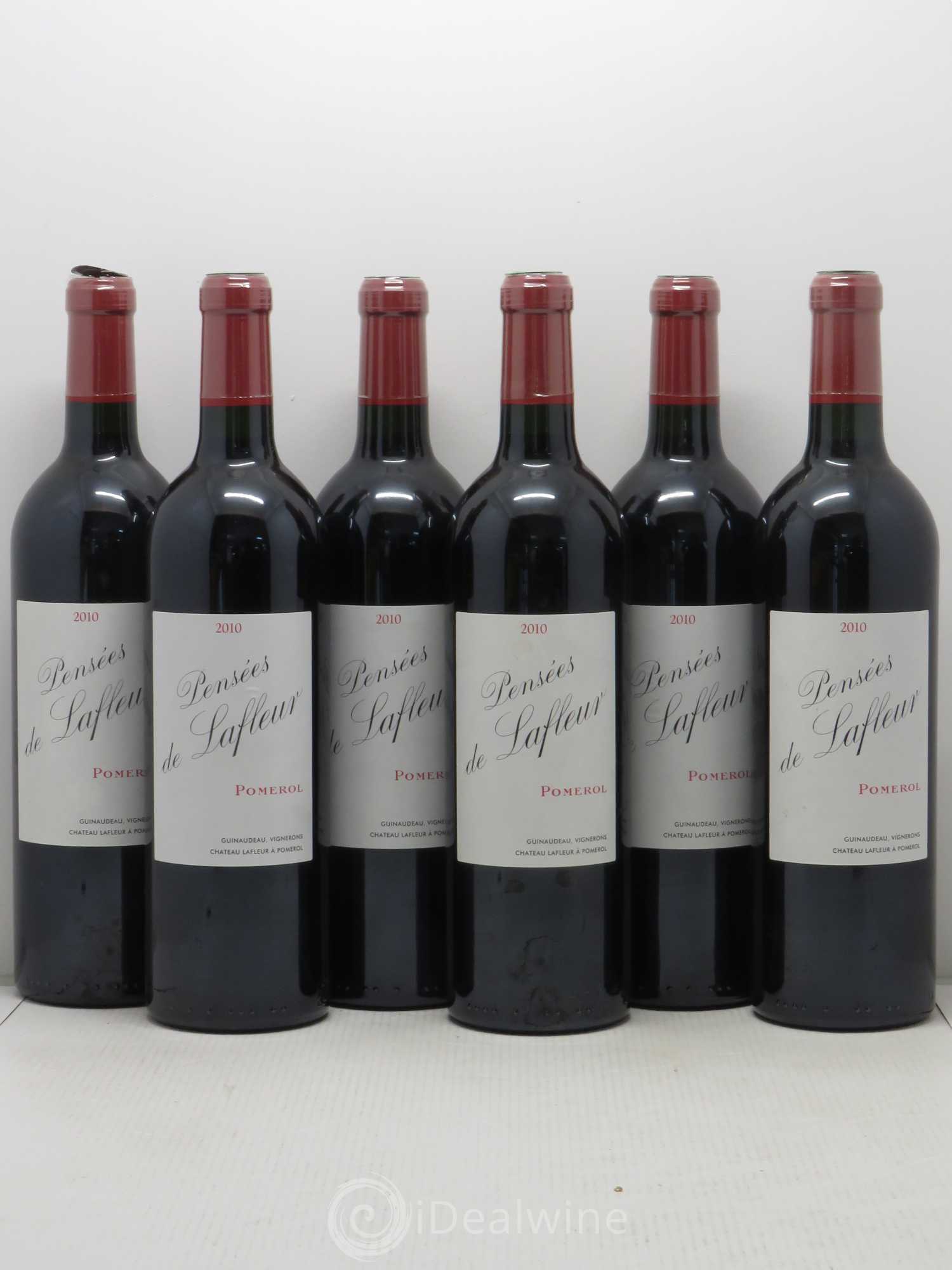Pensées de Lafleur Second Vin 2010 - Lot de 6 bouteilles - 0