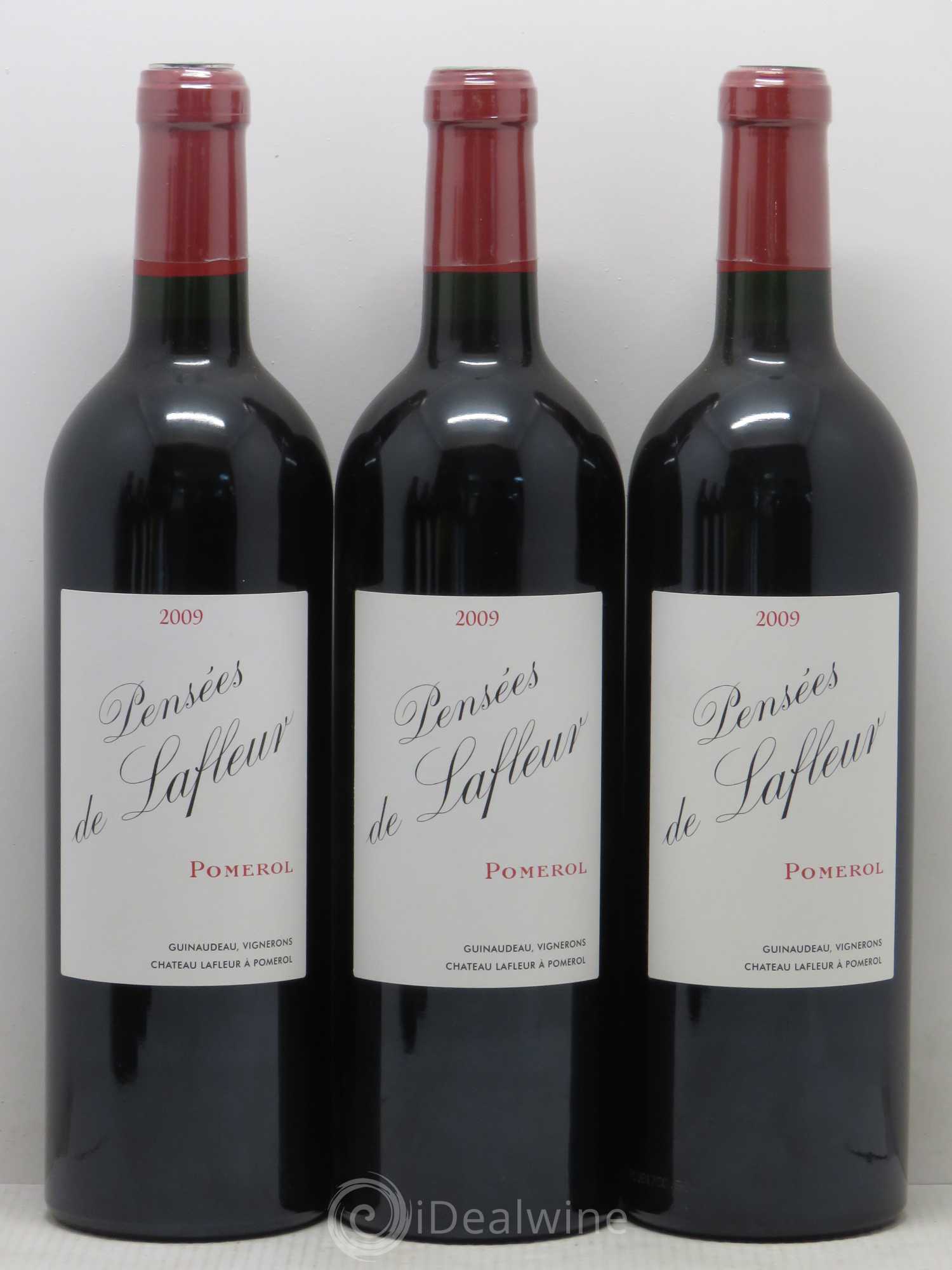 Pensées de Lafleur Second Vin 2009 - Lot de 6 bouteilles - 1