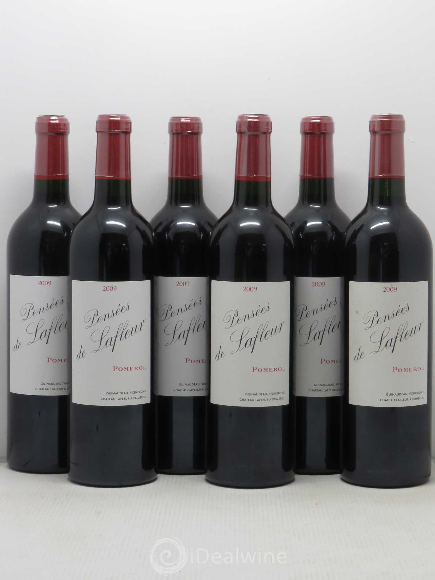 Pensées de Lafleur Second Vin 2009 - Lot de 6 bouteilles - 0