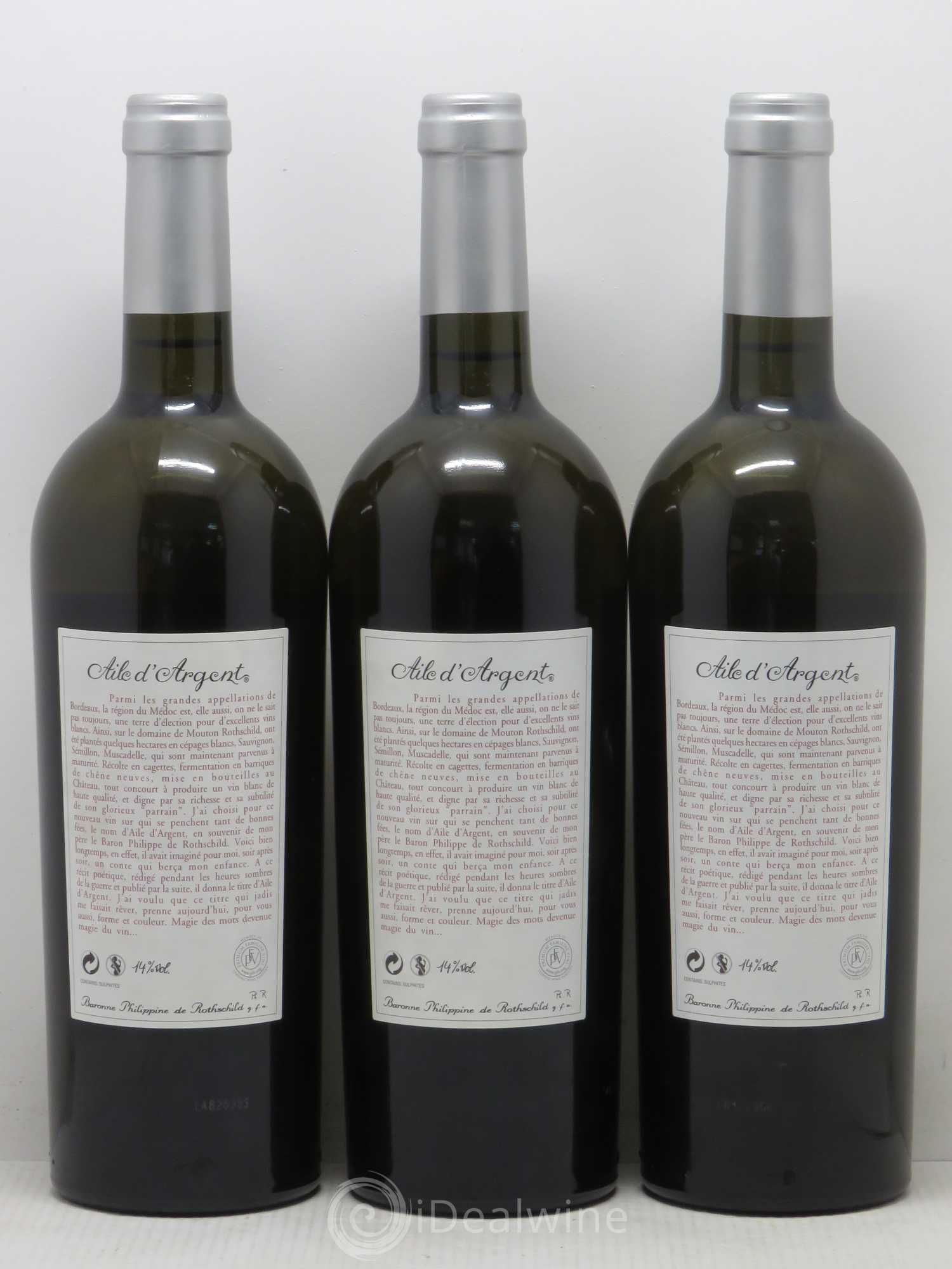 Aile d'Argent 2011 - Lot de 6 bouteilles - 2