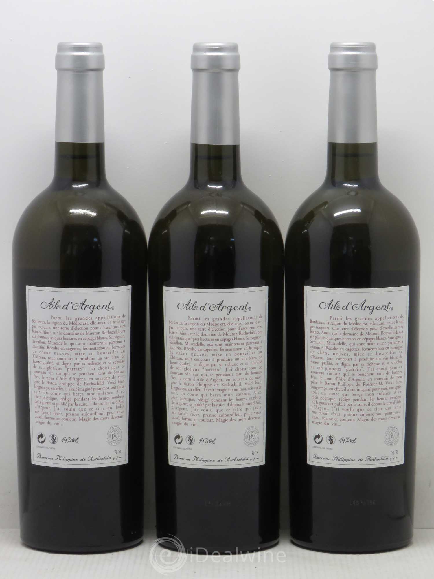 Aile d'Argent 2011 - Lot de 6 bouteilles - 4