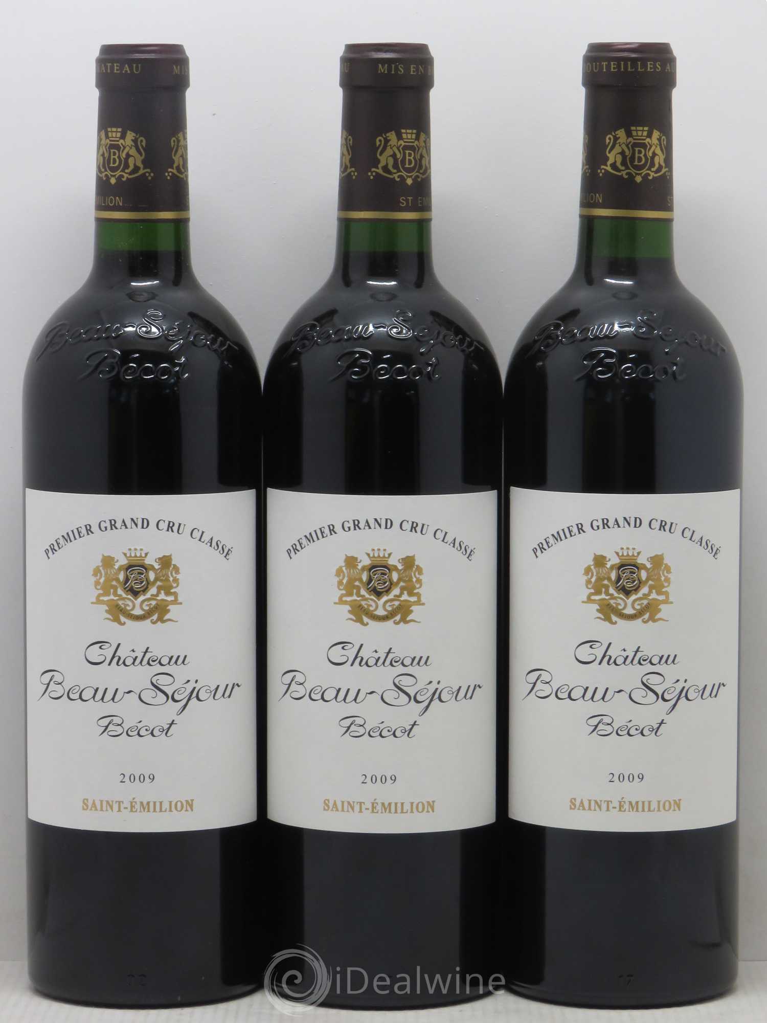 Château Beau-Séjour Bécot 1er Grand Cru Classé B 2009 - Lot de 6 bouteilles - 1