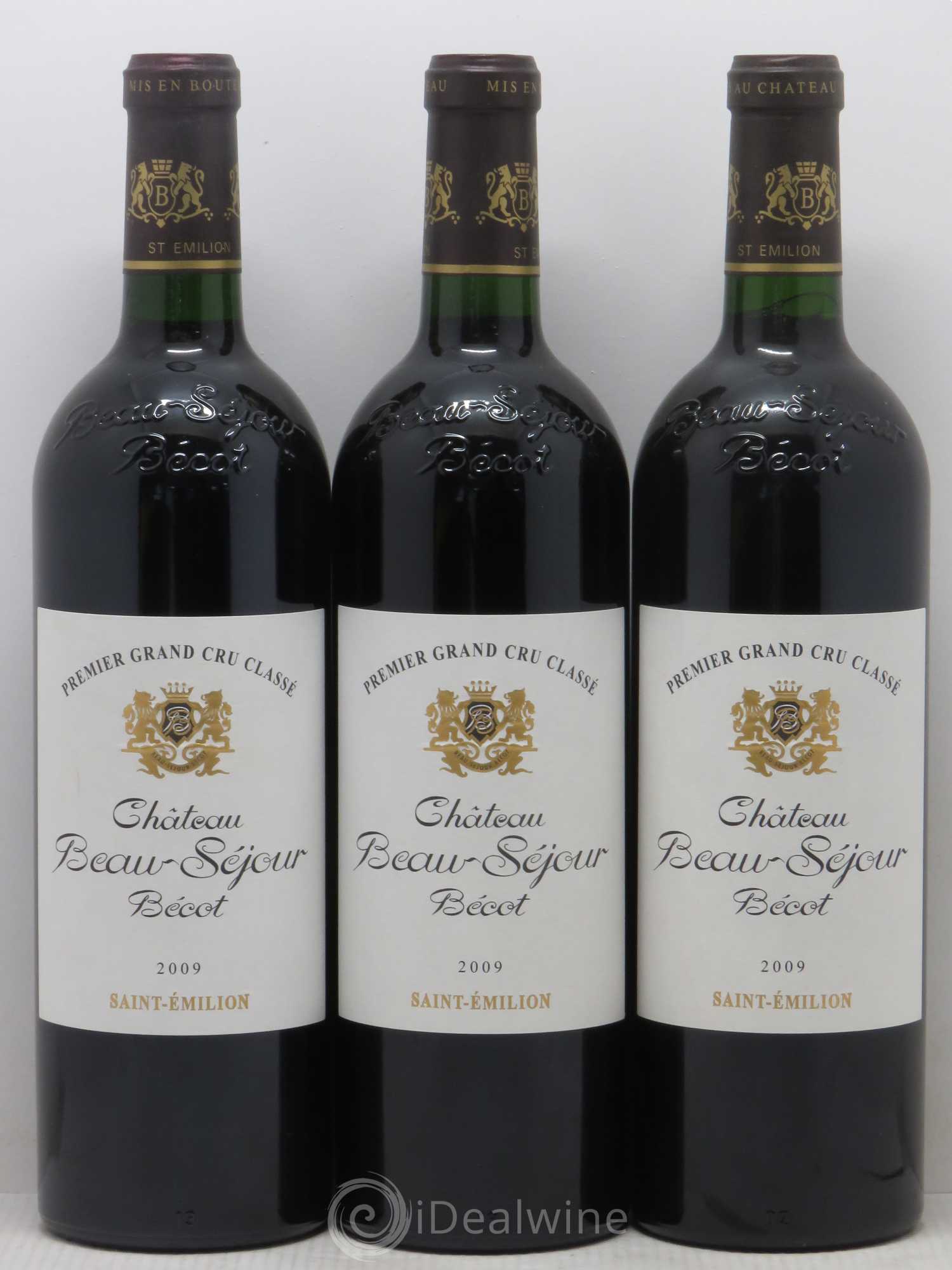 Château Beau-Séjour Bécot 1er Grand Cru Classé B 2009 - Lot de 6 bouteilles - 2