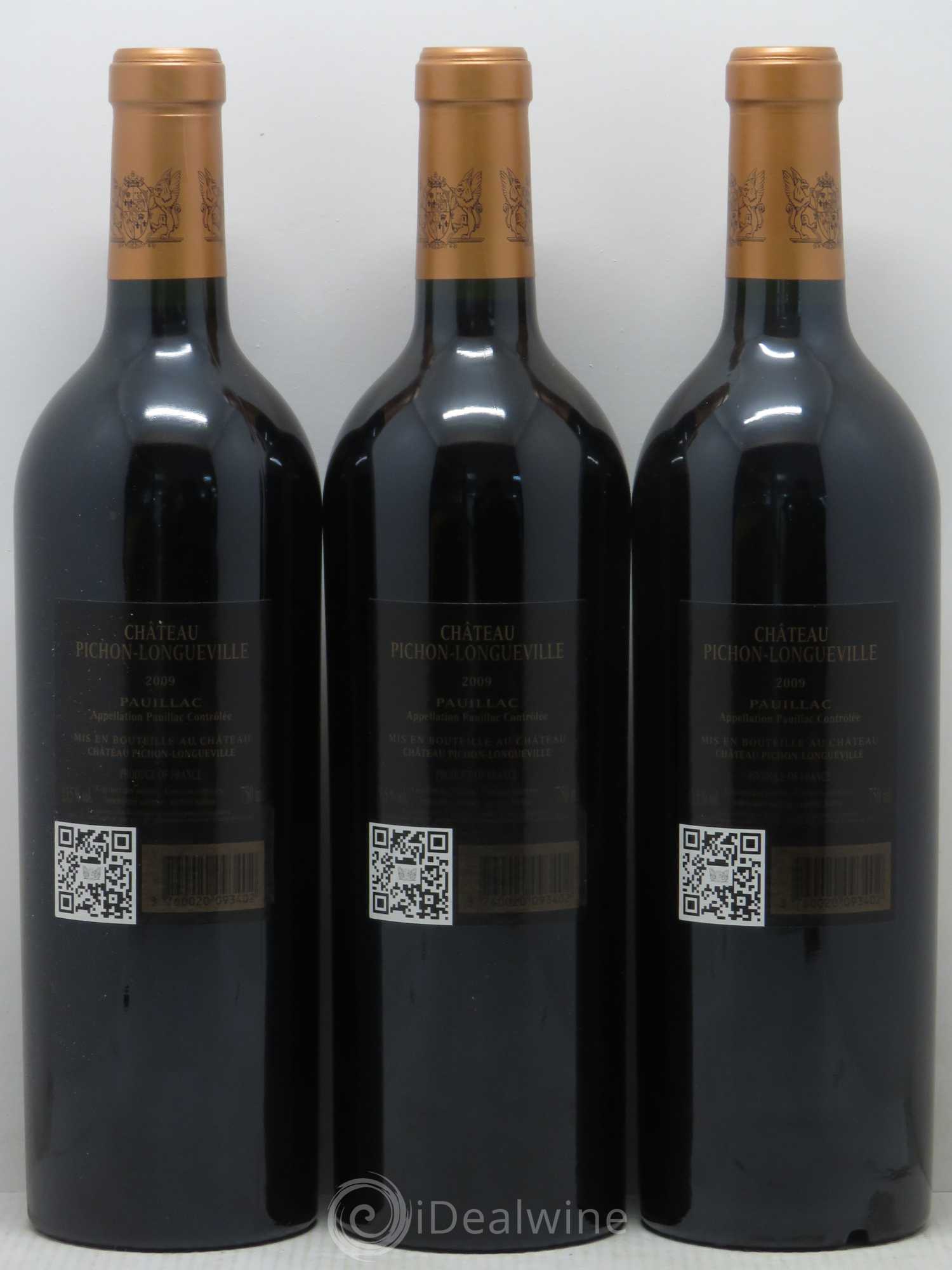 Pichon Longueville Baron 2ème Grand Cru Classé 2009 - Lot de 6 bouteilles - 4
