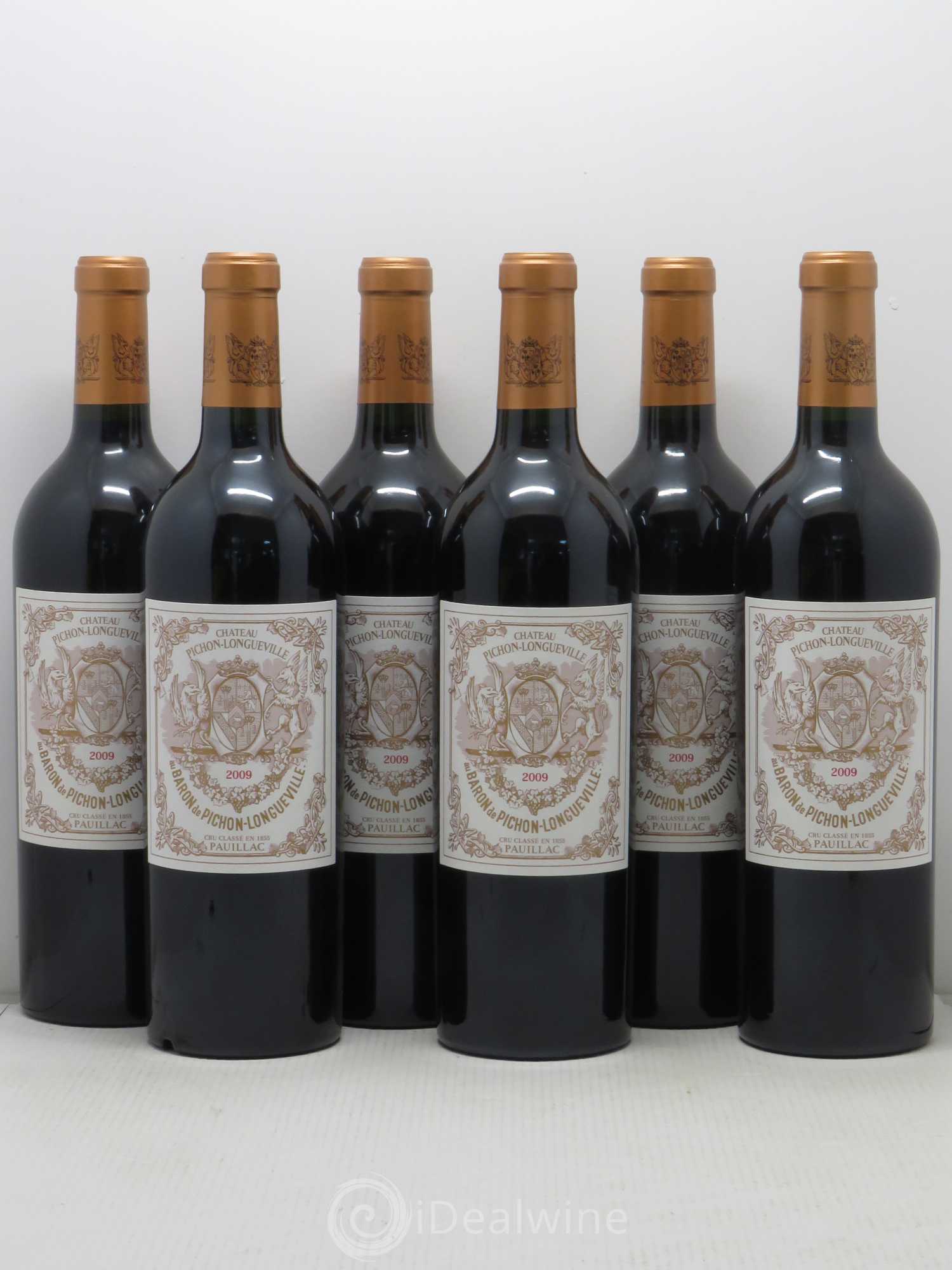 Pichon Longueville Baron 2ème Grand Cru Classé 2009 - Lot de 6 bouteilles - 0