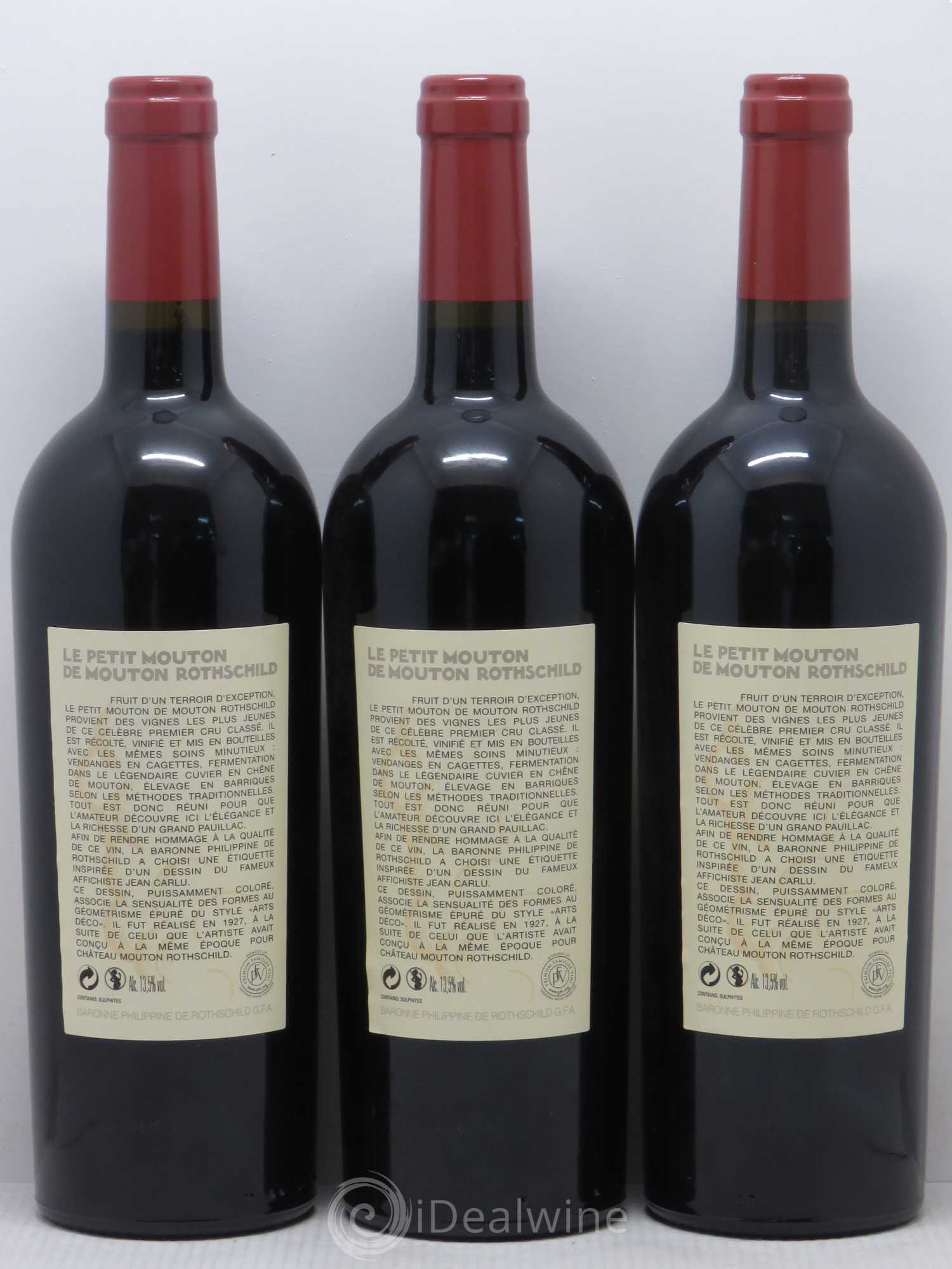 Petit Mouton Second Vin 2010 - Lot de 6 bouteilles - 2