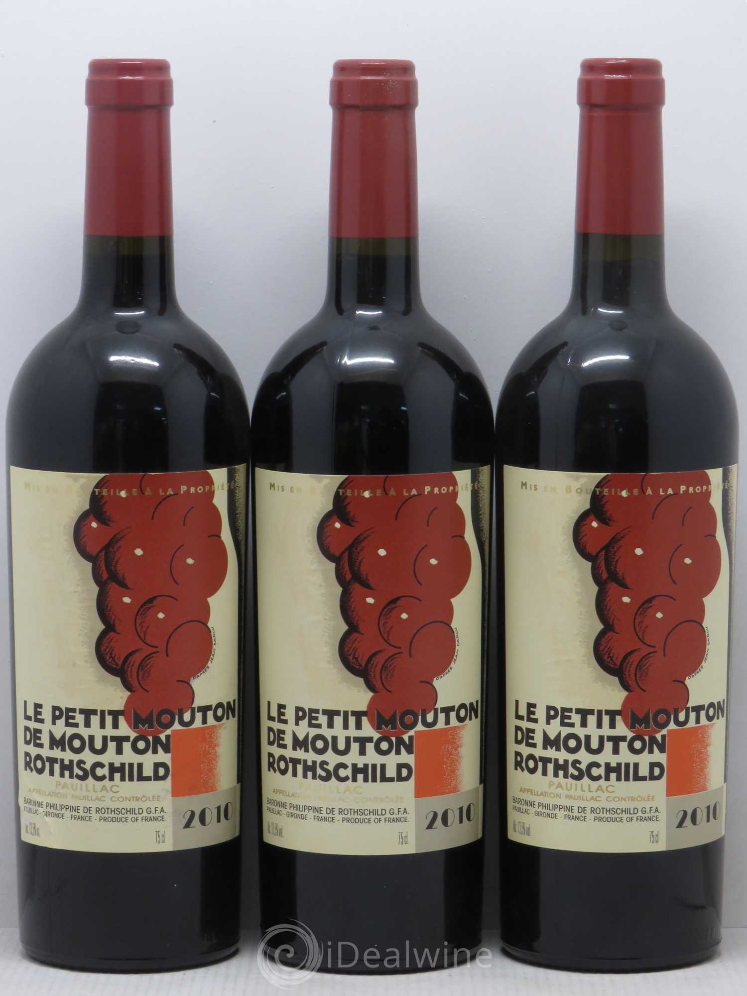 Petit Mouton Second Vin 2010 - Lot de 6 bouteilles - 3