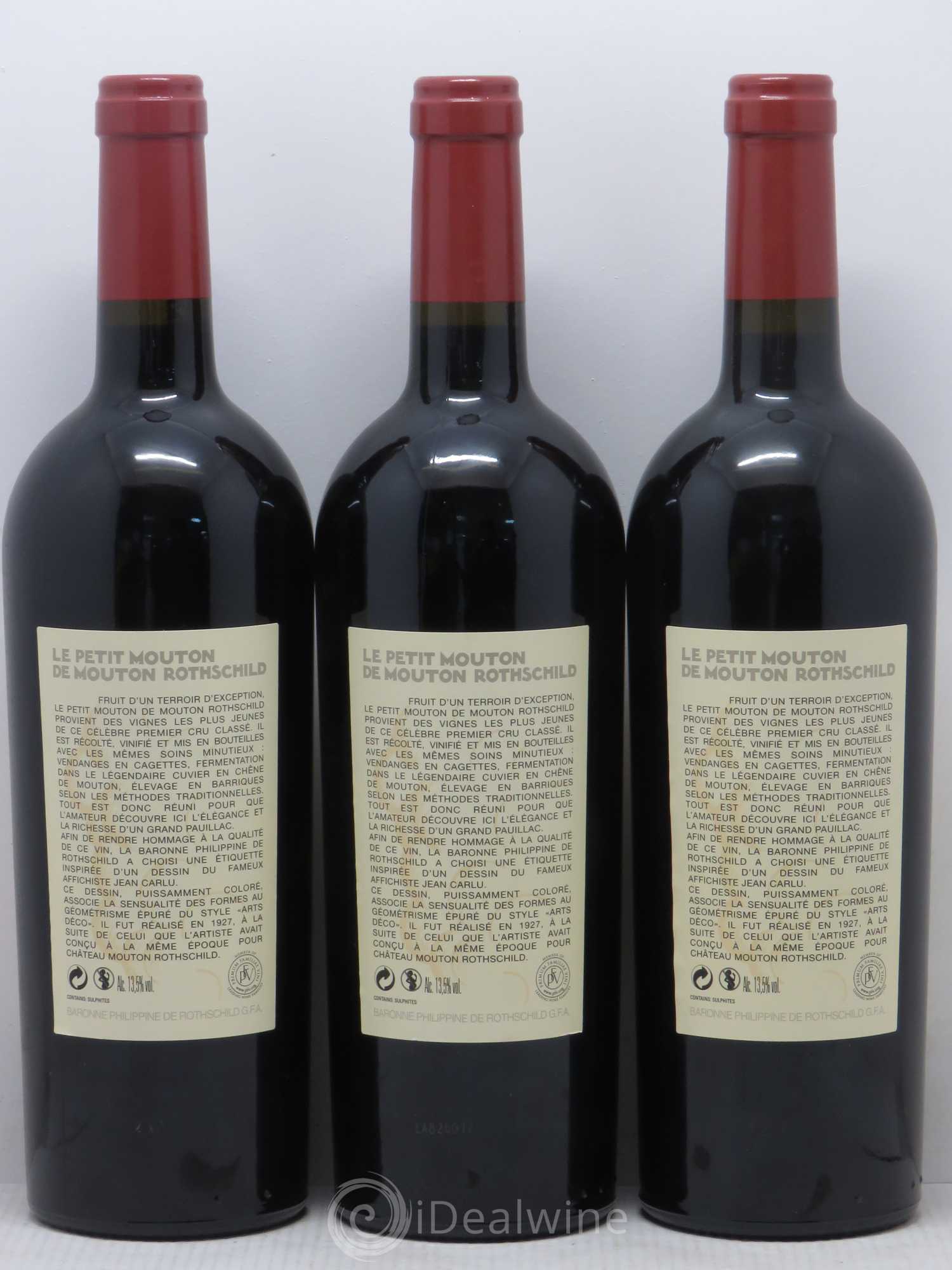 Petit Mouton Second Vin 2010 - Lot de 6 bouteilles - 4