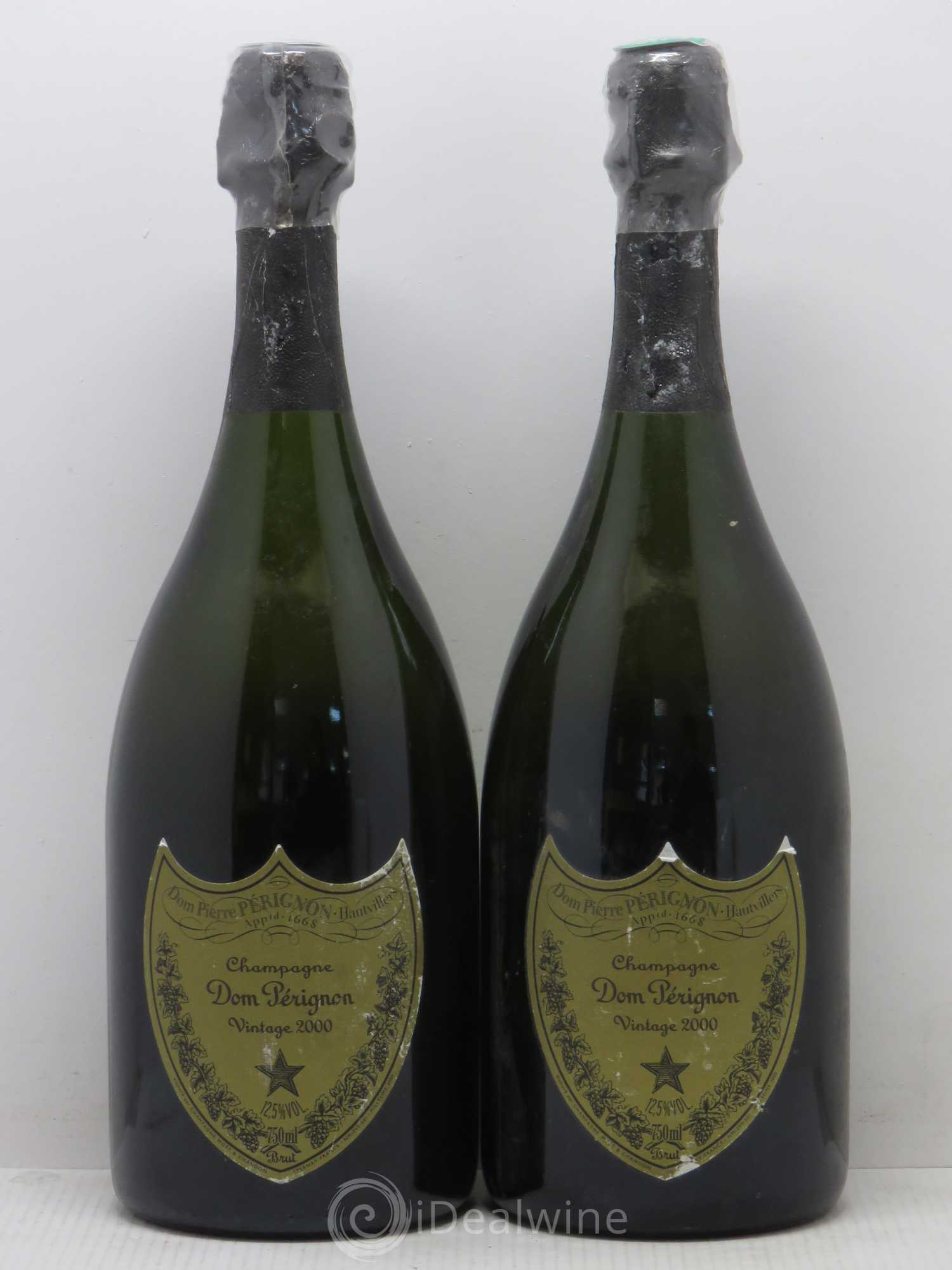 Brut Dom Pérignon 2000 - Lot de 2 bouteilles - 0