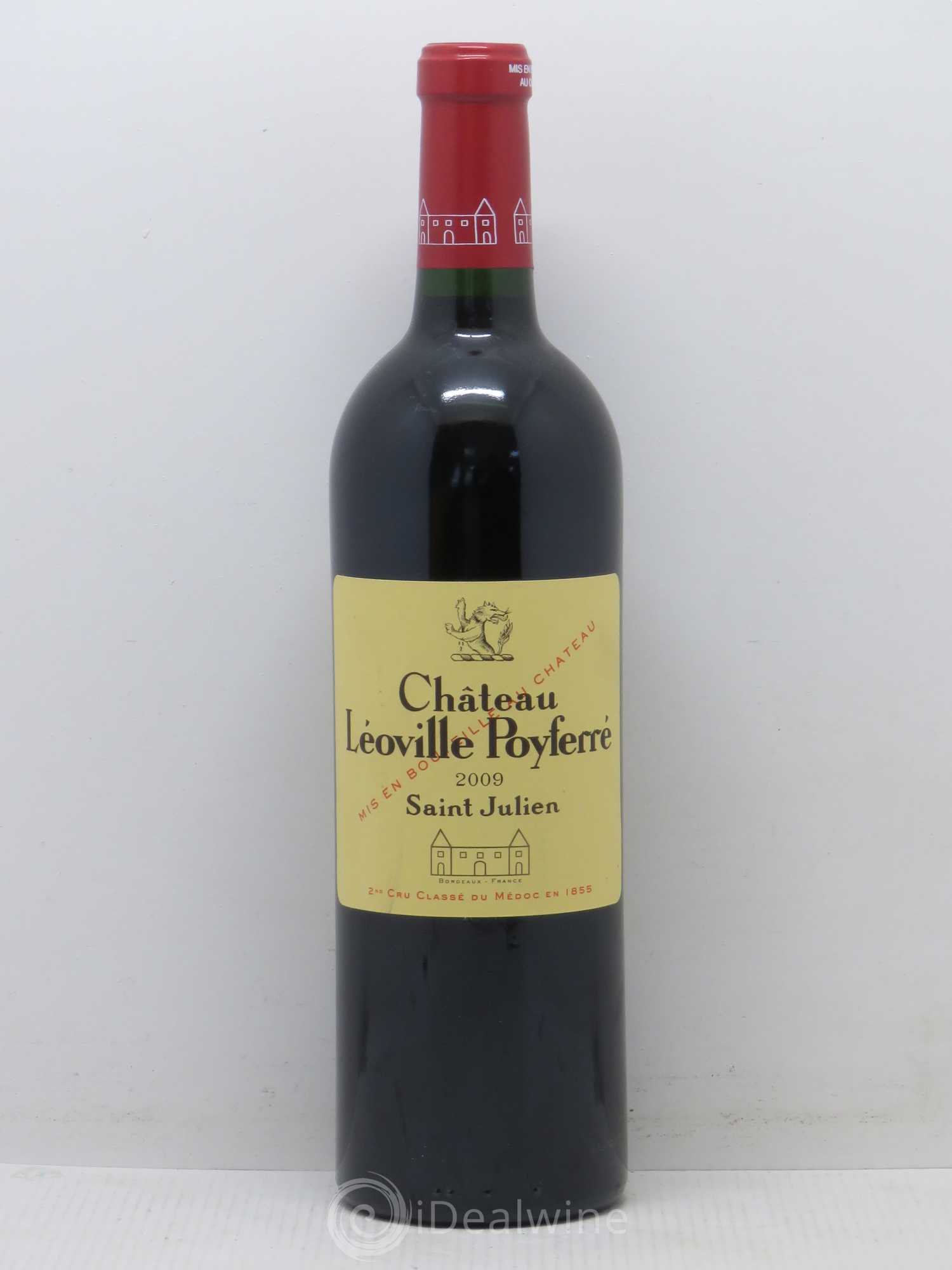 Château Léoville Poyferré 2ème Grand Cru Classé 2009 - Lot de 1 bouteille - 0