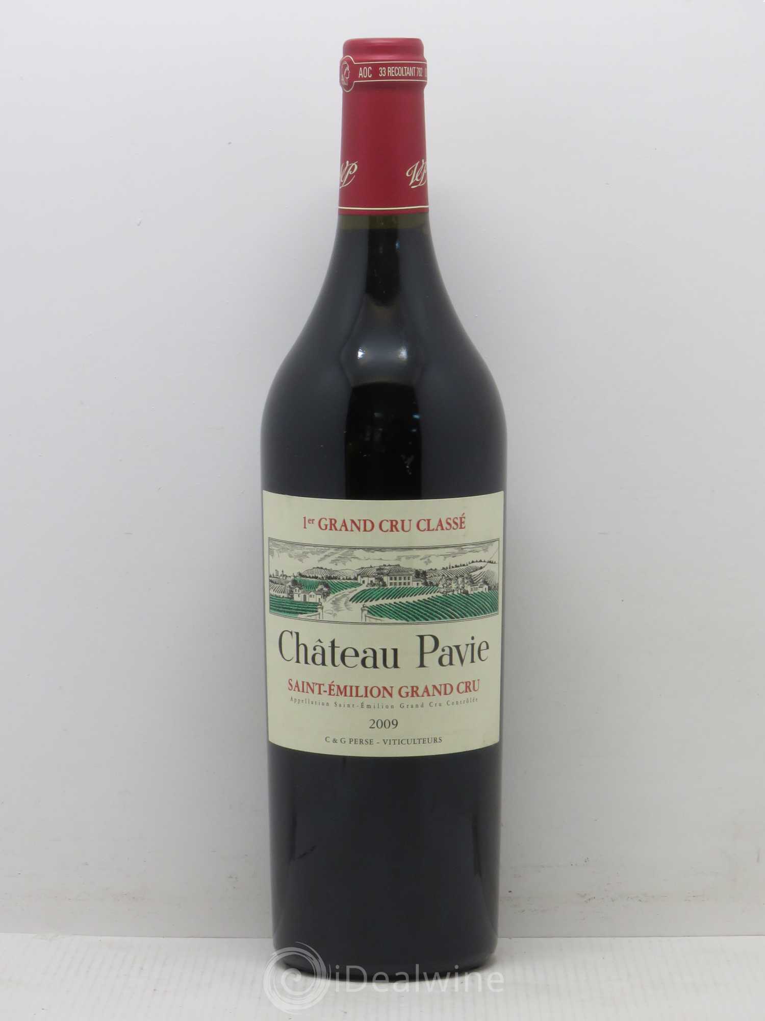 Château Pavie 1er Grand Cru Classé A 2009 - Lot de 1 bouteille - 0