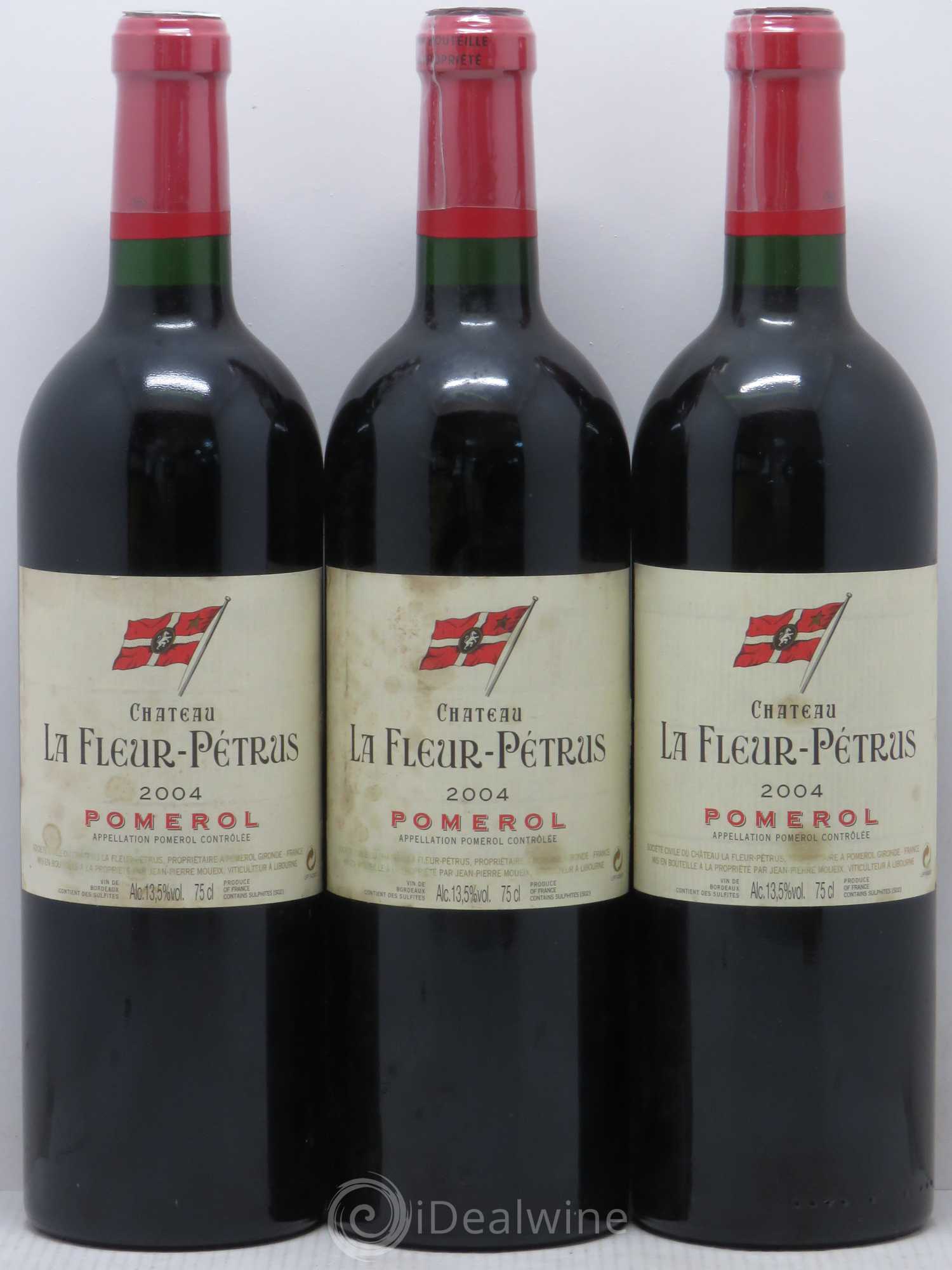 Château la Fleur Petrus 2004 - Lot de 3 bouteilles - 0